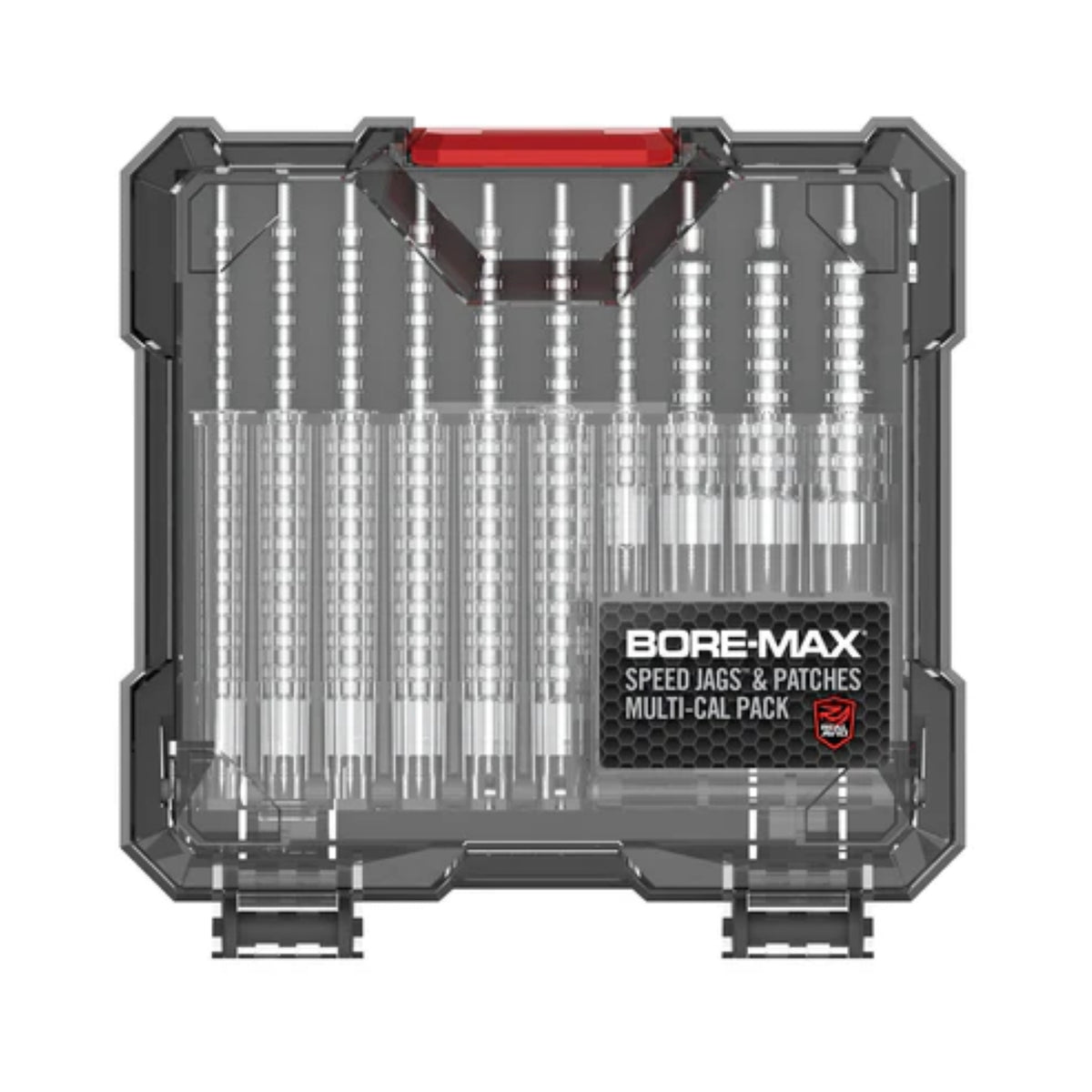 REAL AVID | MULTI-CAL BORE-MAX SPEED JAGS & PATCHES - Set di spingipezzuole in diversi calibri