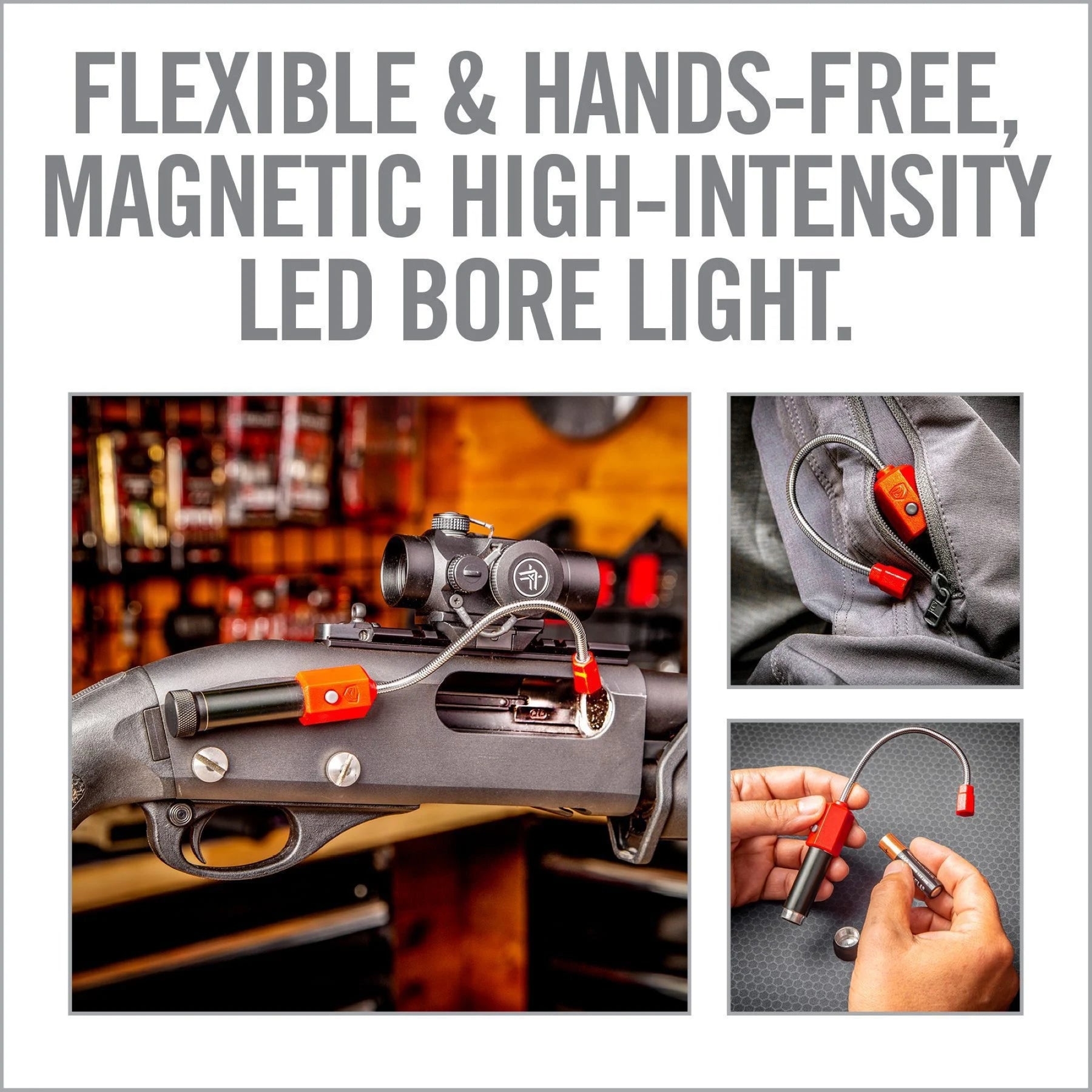 REAL AVID | MAGNETIC BORE LIGHT - Torcia da armaiolo