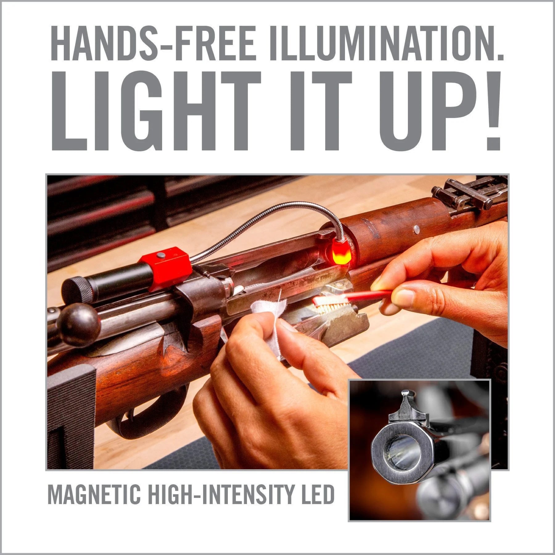 REAL AVID | MAGNETIC BORE LIGHT - Torcia da armaiolo
