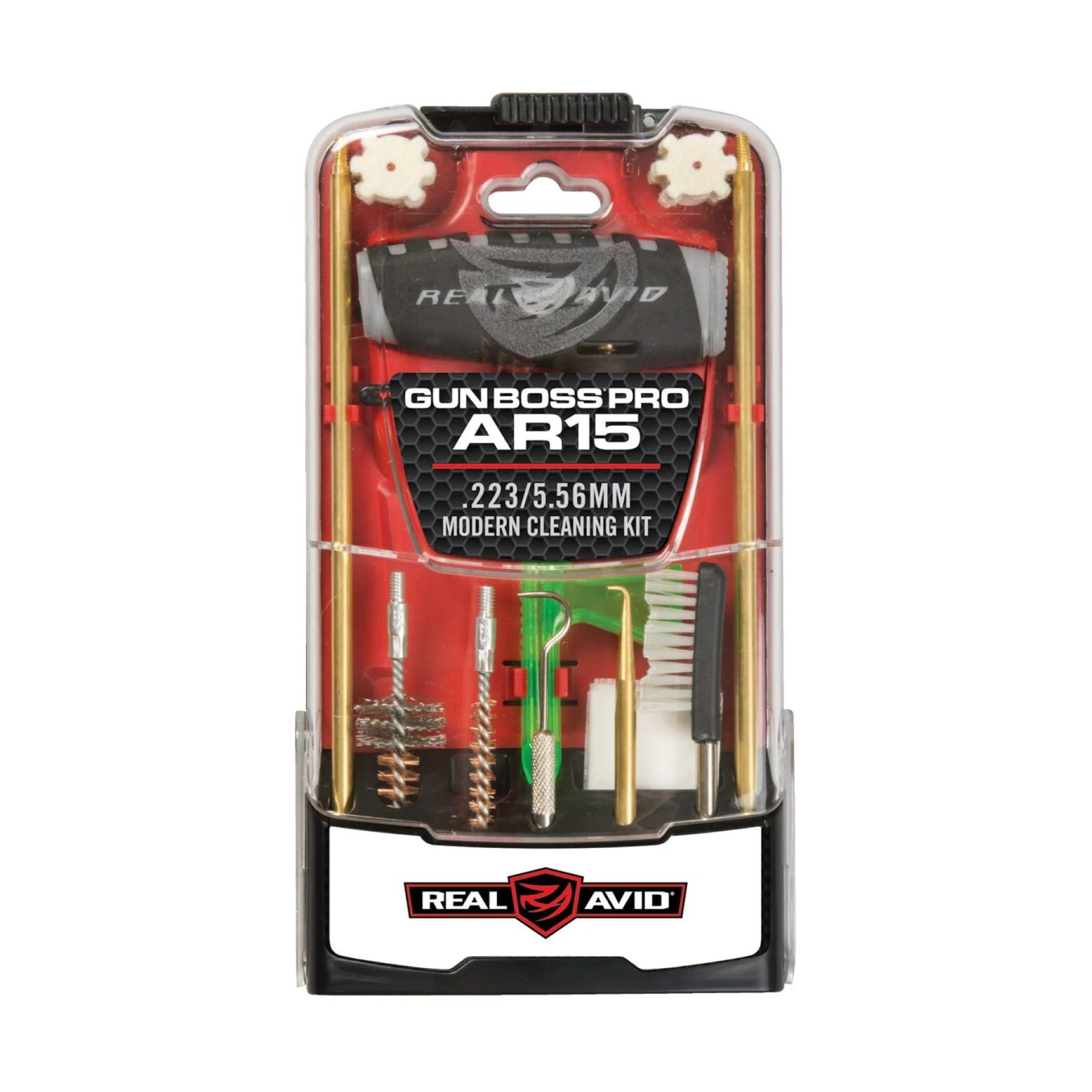 REAL AVID | GUN BOSS AR15 PRO CLEANING KIT - Kit di pulizia per AR-15