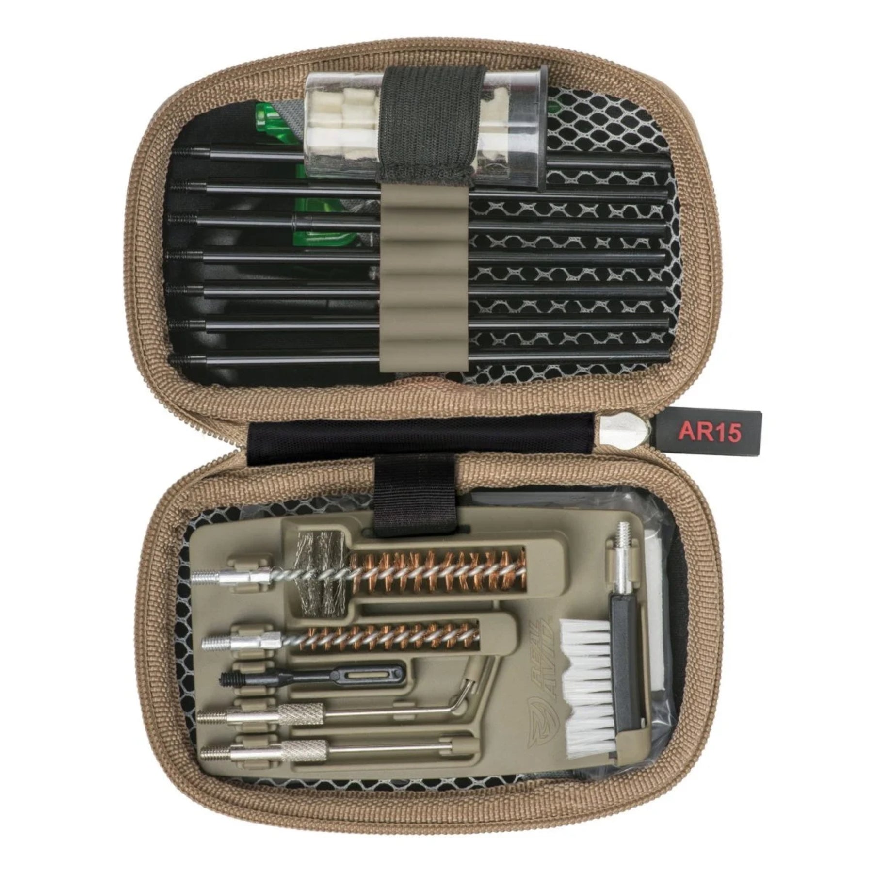 REAL AVID | GUN BOSS AR15 CLEANING KIT - Kit di pulizia per AR-15
