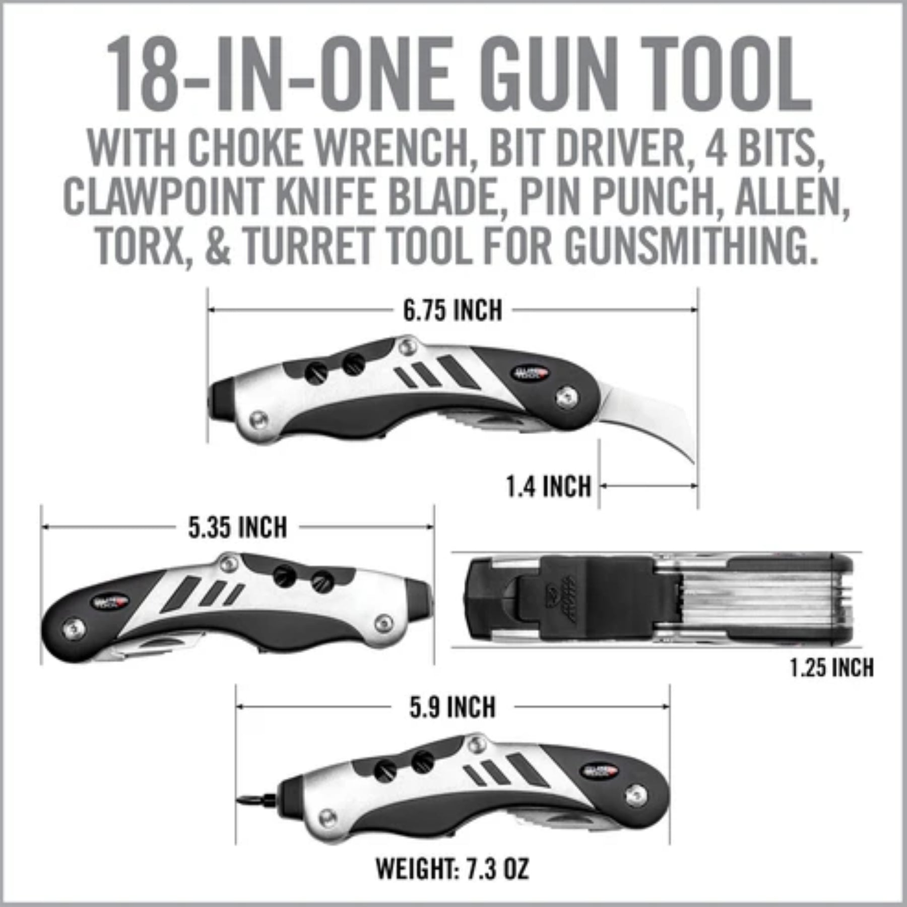 REAL AVID | THE GUN TOOL - Multi tool per fucili & shotgun