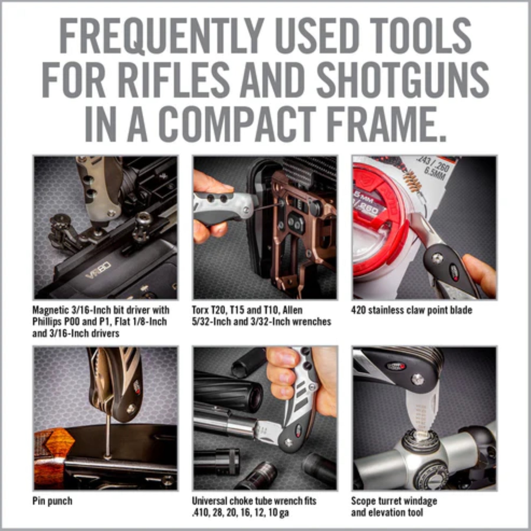 REAL AVID | THE GUN TOOL - Multi tool per fucili & shotgun