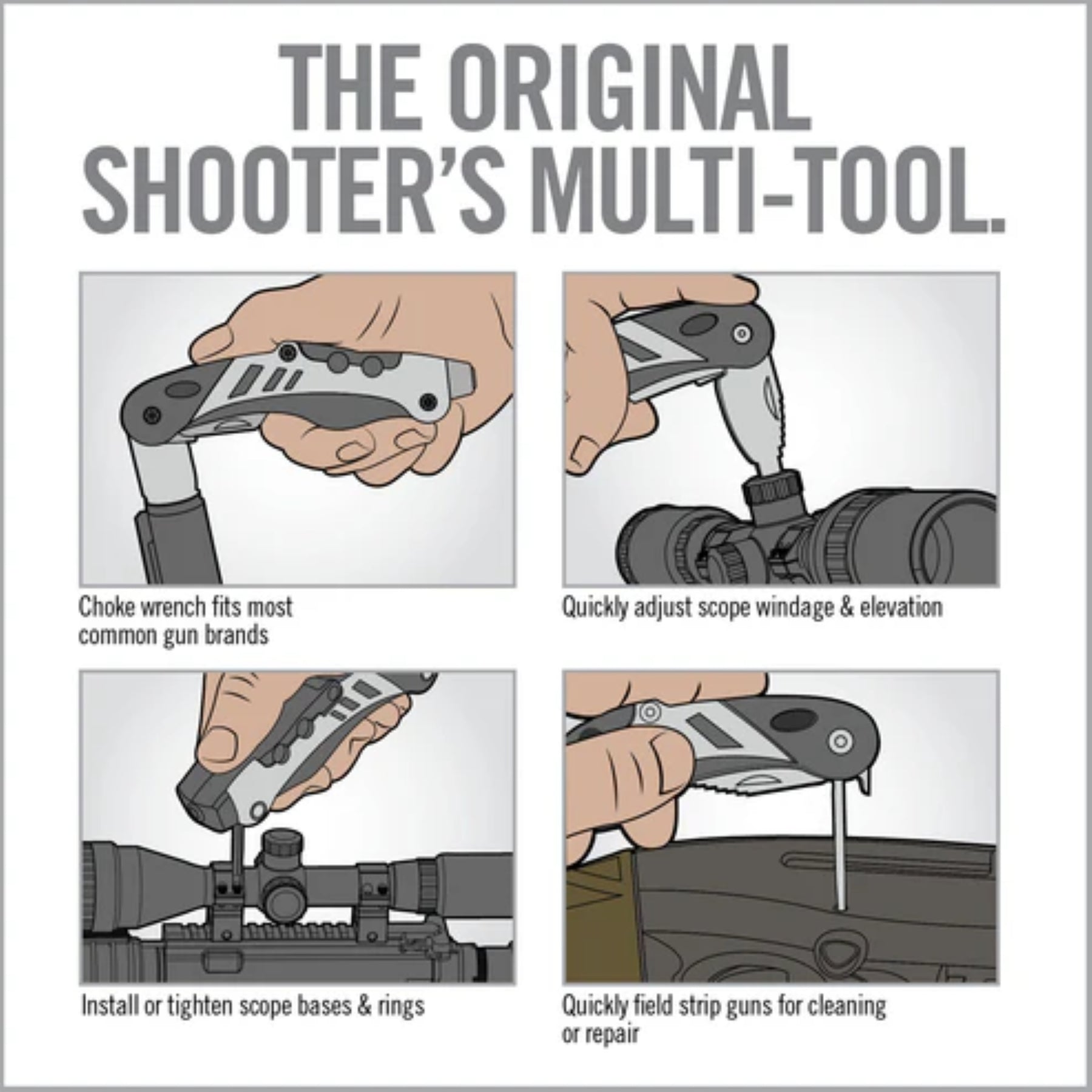 REAL AVID | THE GUN TOOL - Multi tool per fucili & shotgun