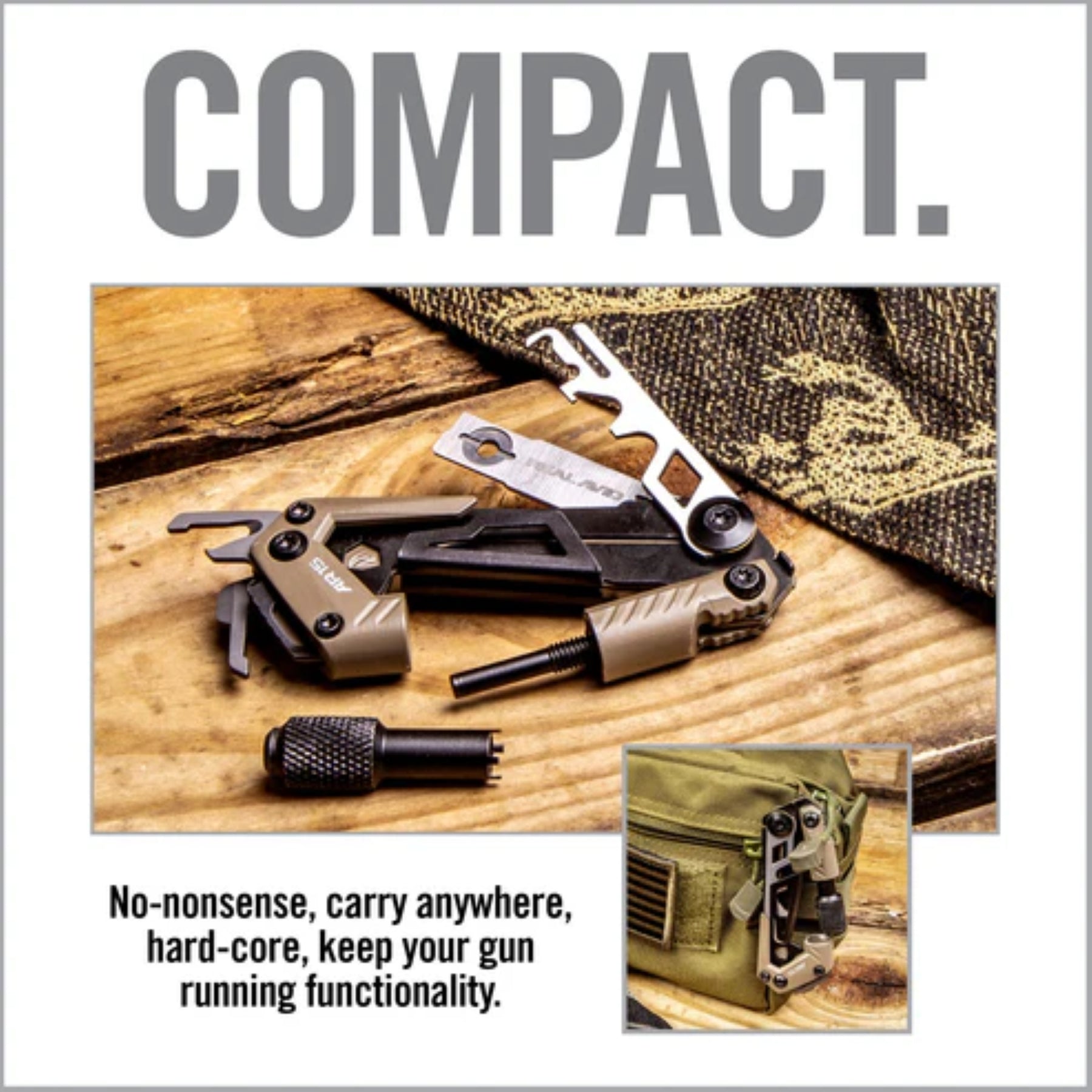 REAL AVID | GUN TOOL CORE AR15 - Multi tool per AR15