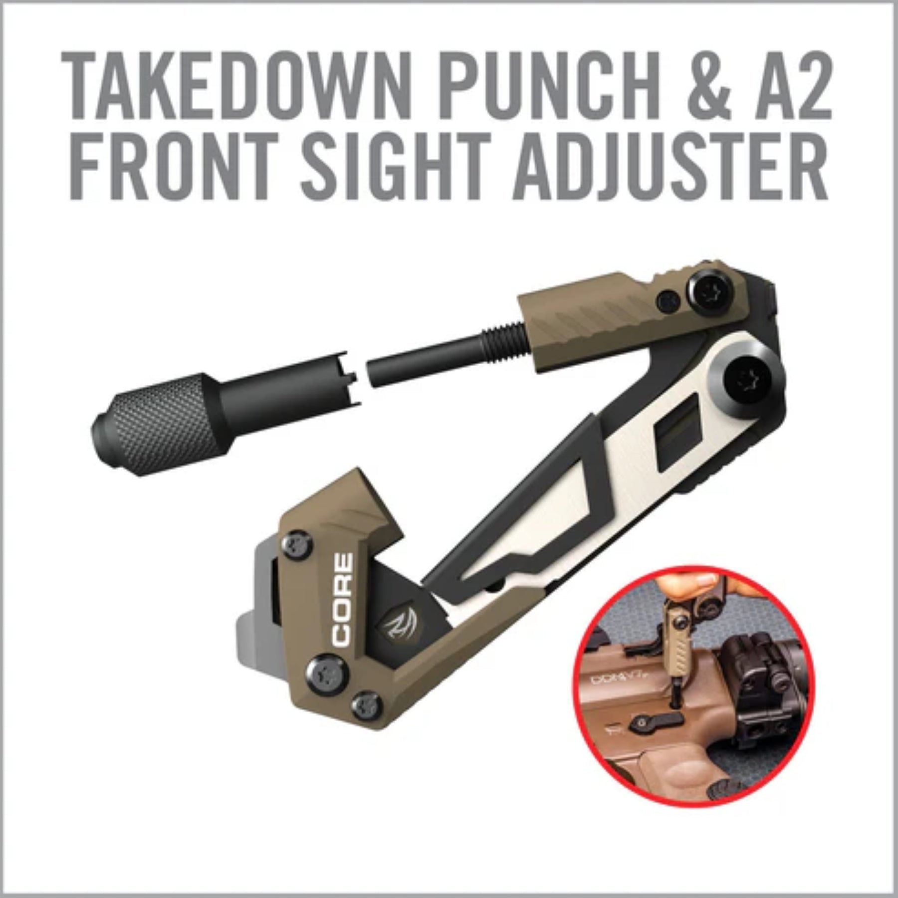 REAL AVID | GUN TOOL CORE AR15 - Multi tool per AR15