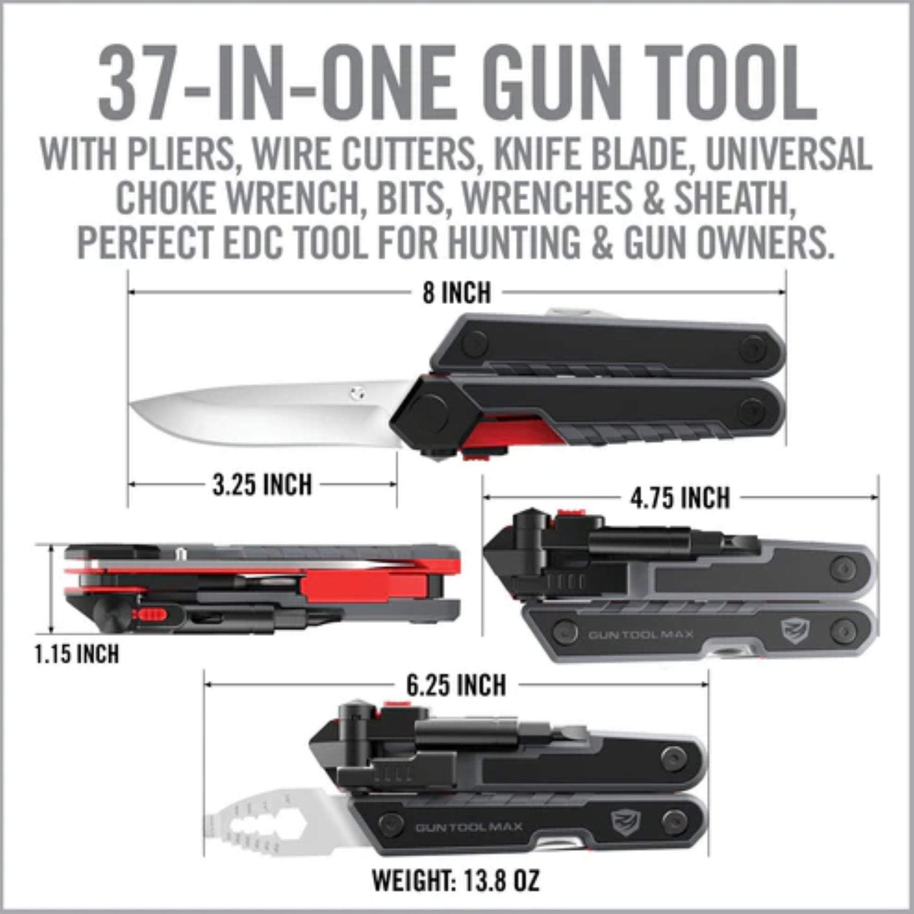 REAL AVID | GUN TOOL MAX - Multi tool per fucili & shotgun