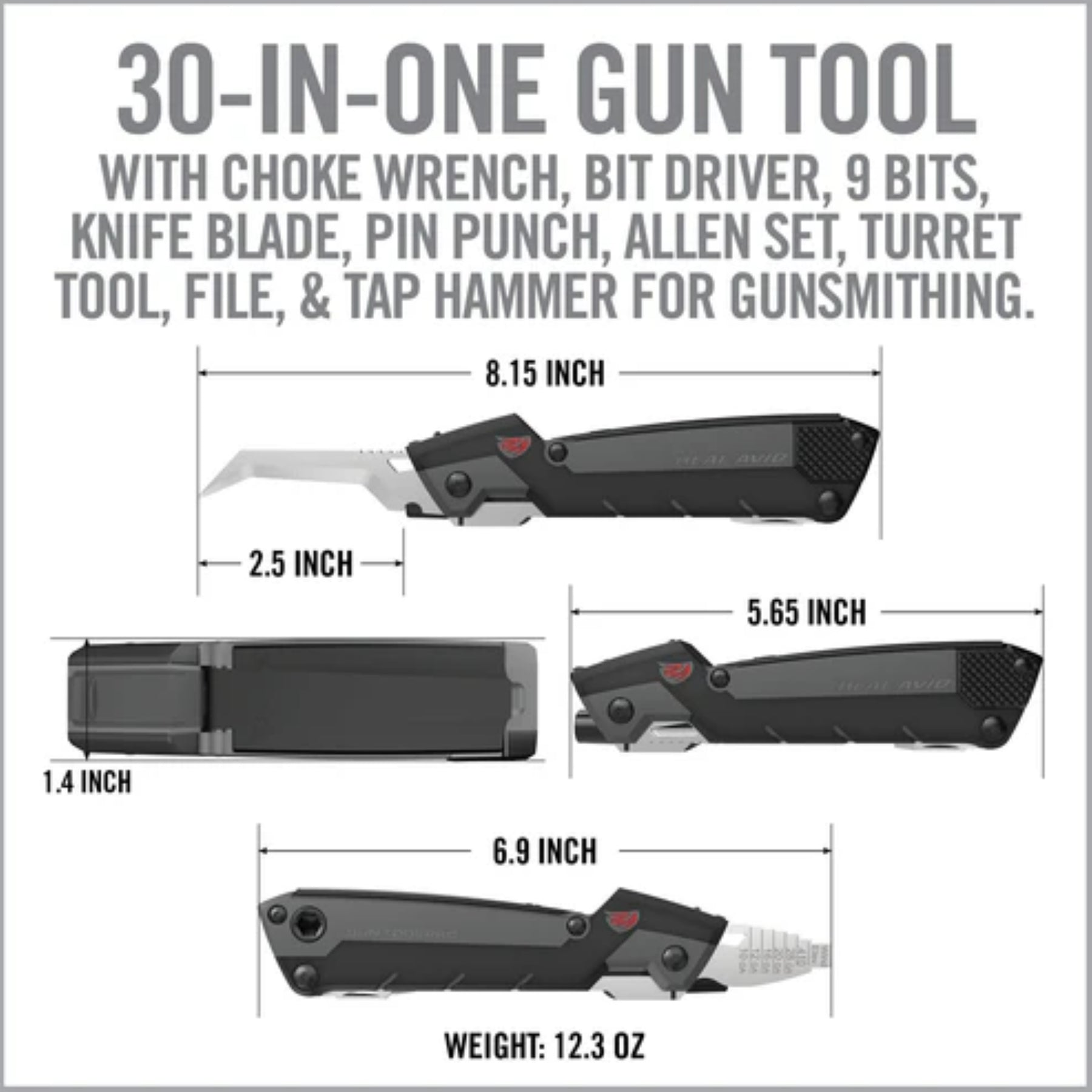 REAL AVID | GUN TOOL PRO - Multi tool per fucili & shotgun