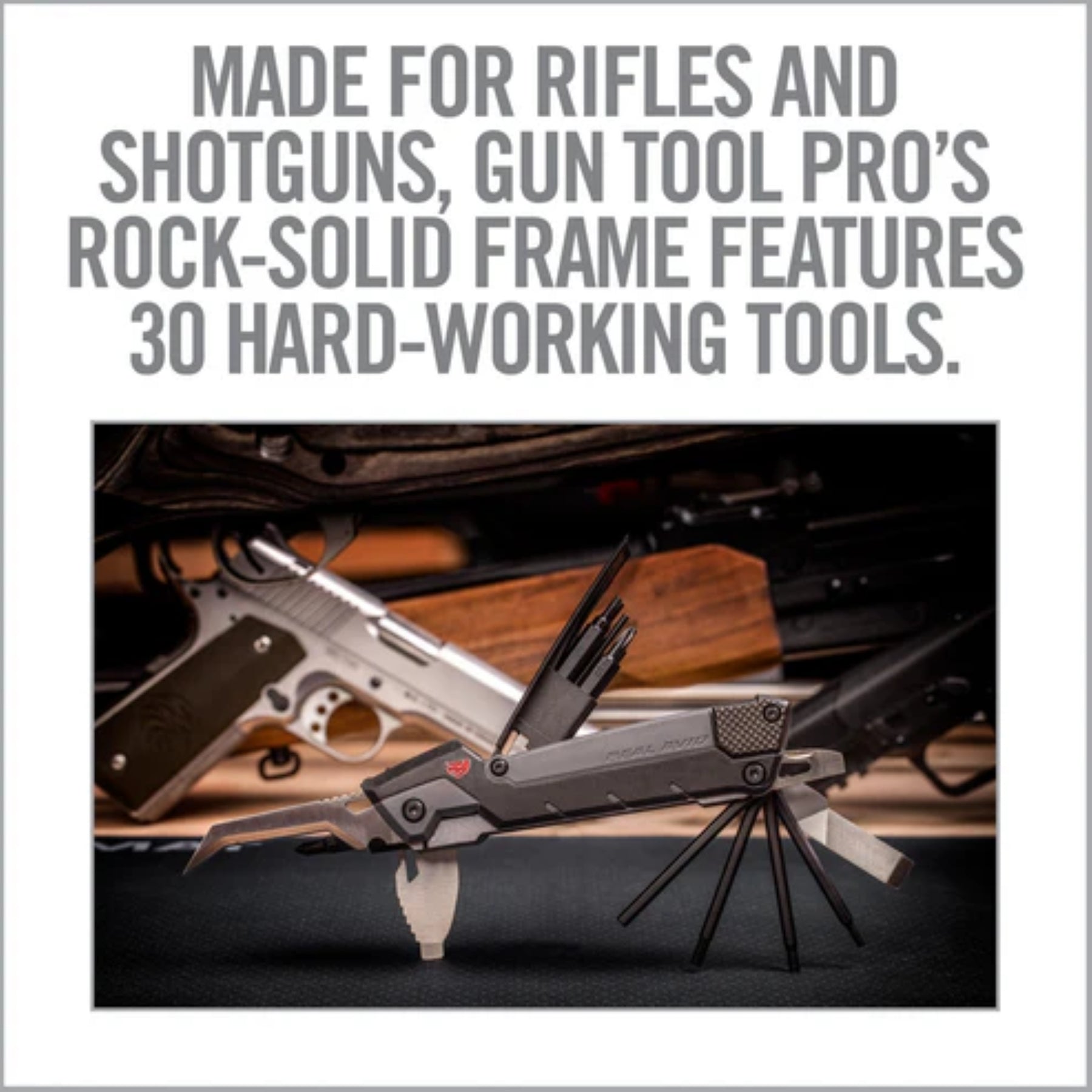 REAL AVID | GUN TOOL PRO - Multi tool per fucili & shotgun