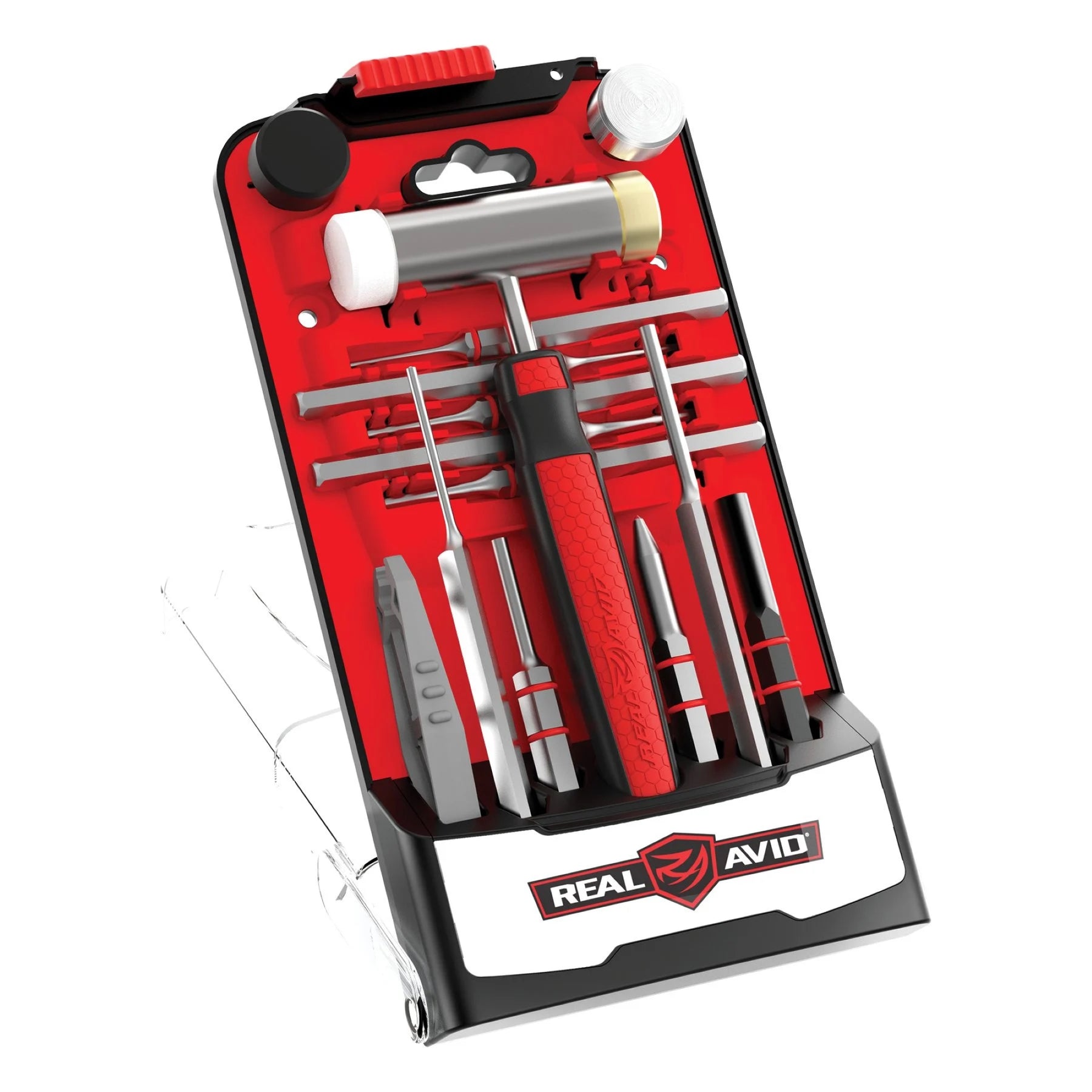 REAL AVID | ACCU-PUNCH HAMMER & AR15 PIN PUNCH SET - Martello e punzoni per AR-15