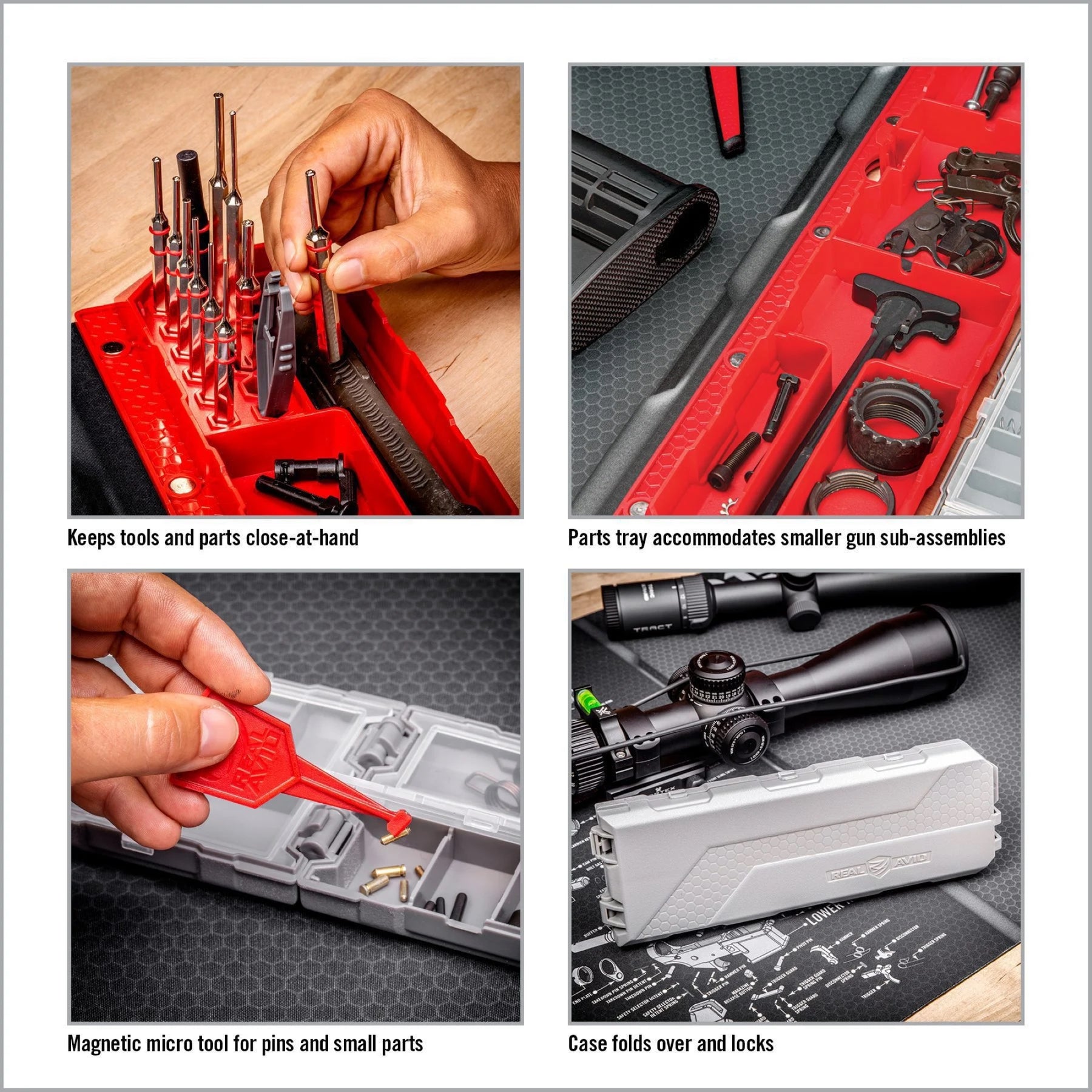 REAL AVID | MASTER ARMORER'S MAT - Tappetino per manutenzione AR-15