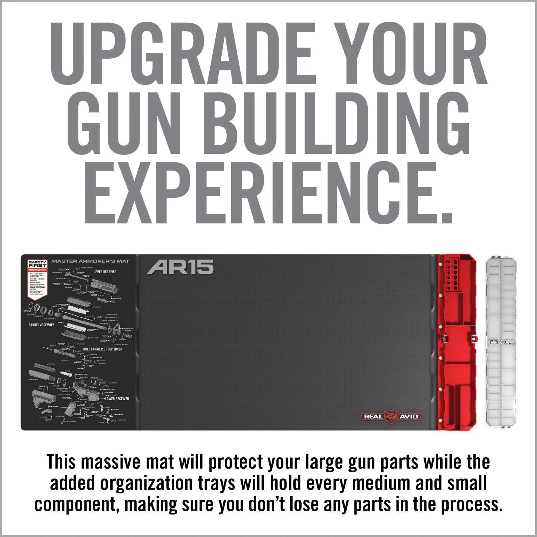REAL AVID | MASTER ARMORER'S MAT - Tappetino per manutenzione AR-15