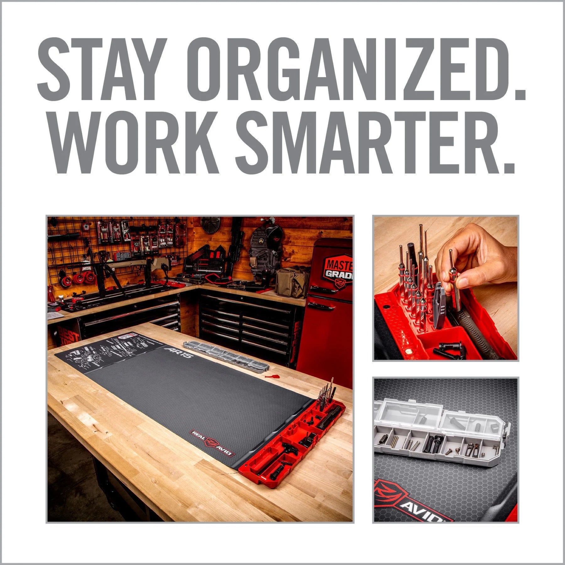 REAL AVID | MASTER ARMORER'S MAT - Tappetino per manutenzione AR-15