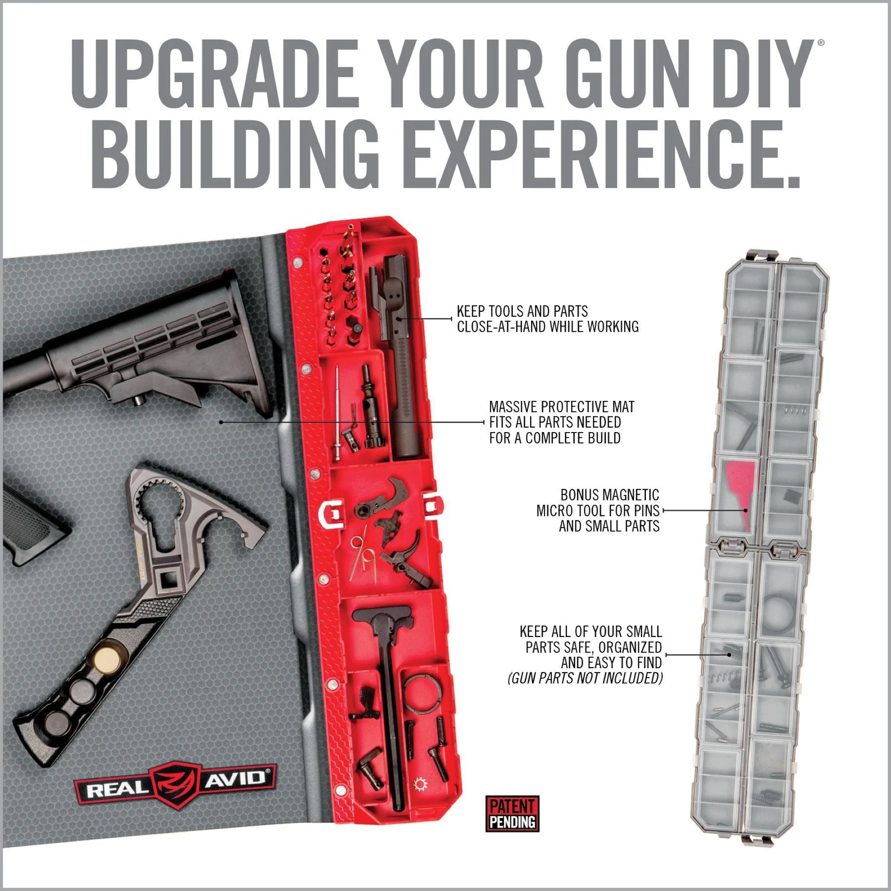 REAL AVID | MASTER ARMORER'S MAT - Tappetino per manutenzione AR-15