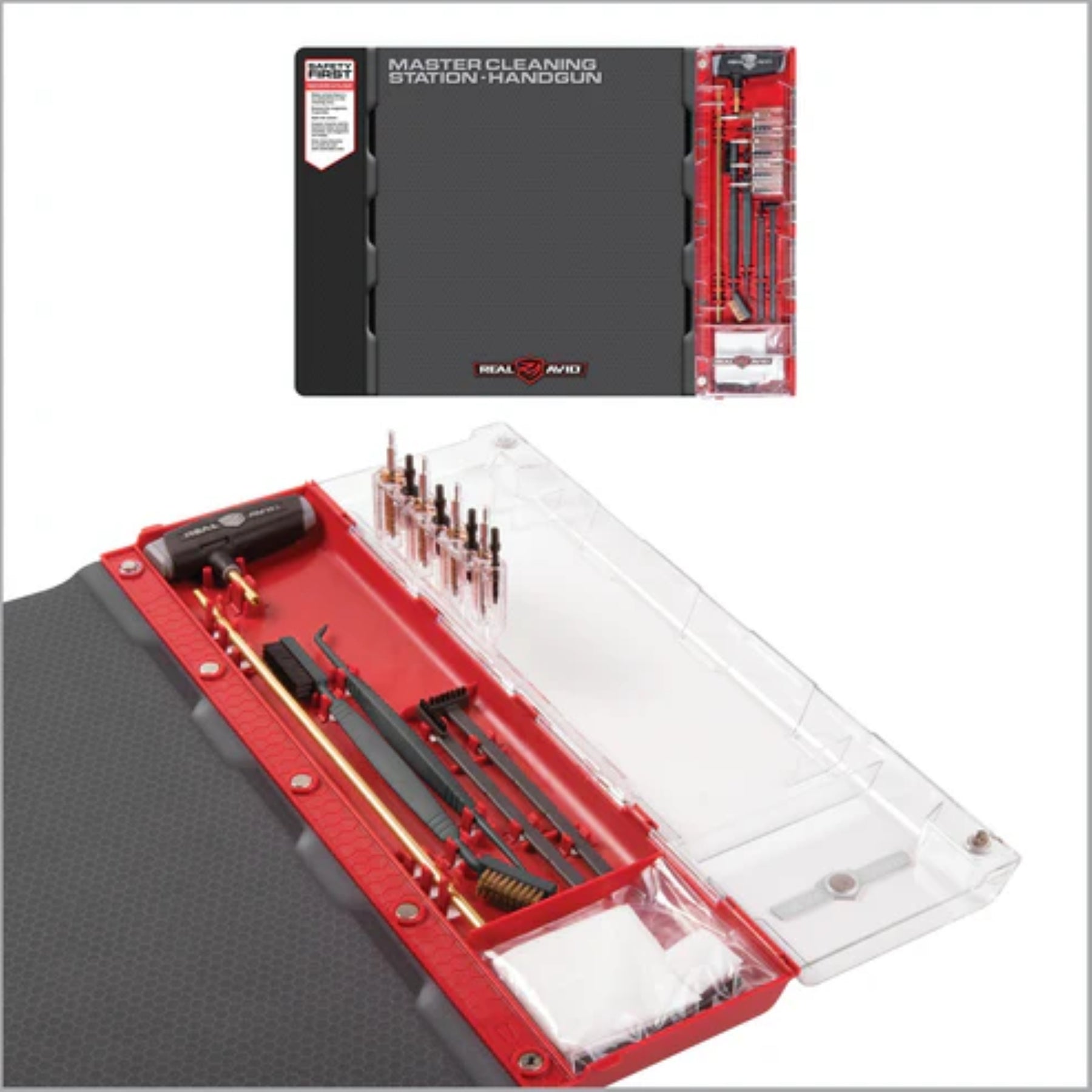 REAL AVID | MASTER CLEANING STATION HANDGUN - Tappetino per manutenzione pistola