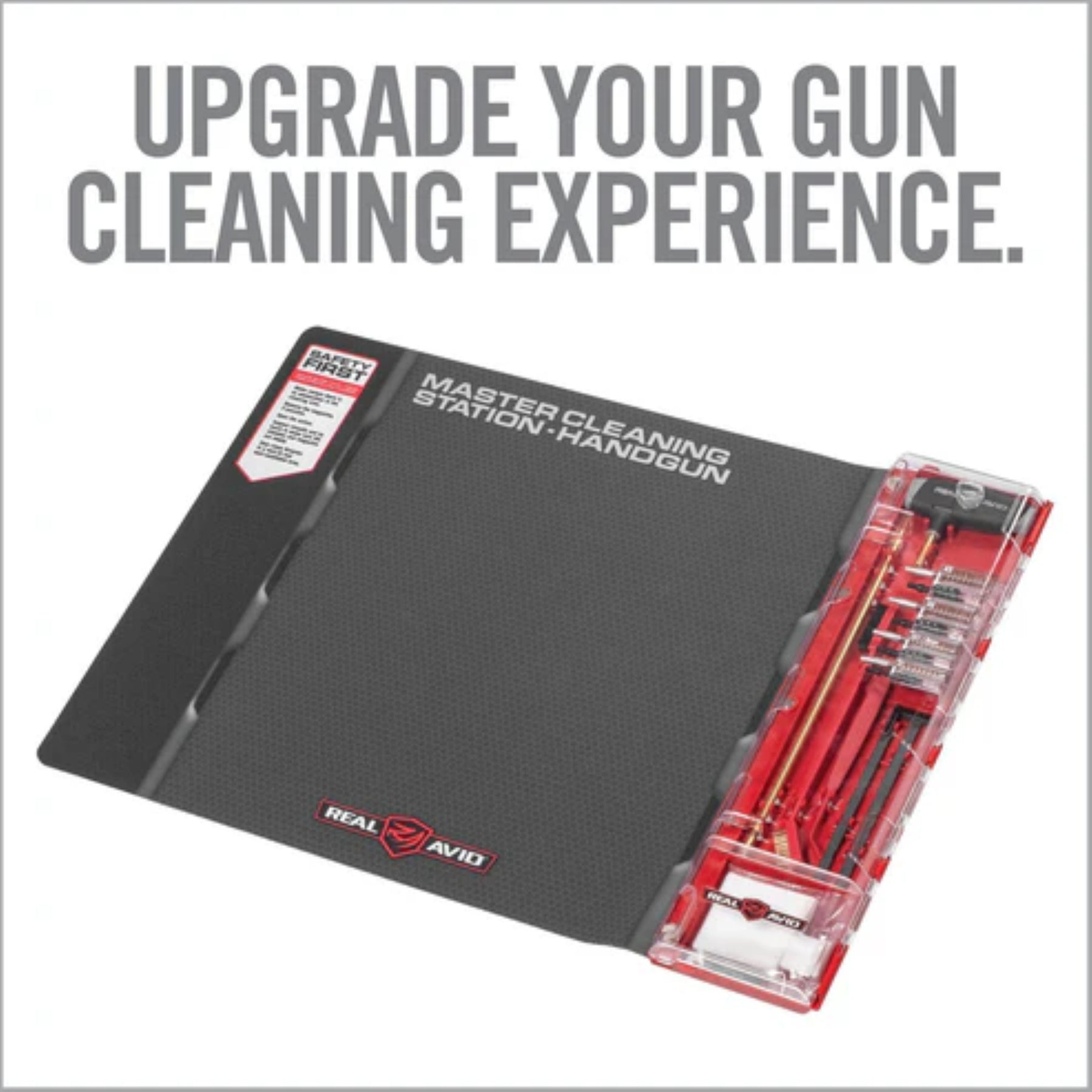 REAL AVID | MASTER CLEANING STATION HANDGUN - Tappetino per manutenzione pistola