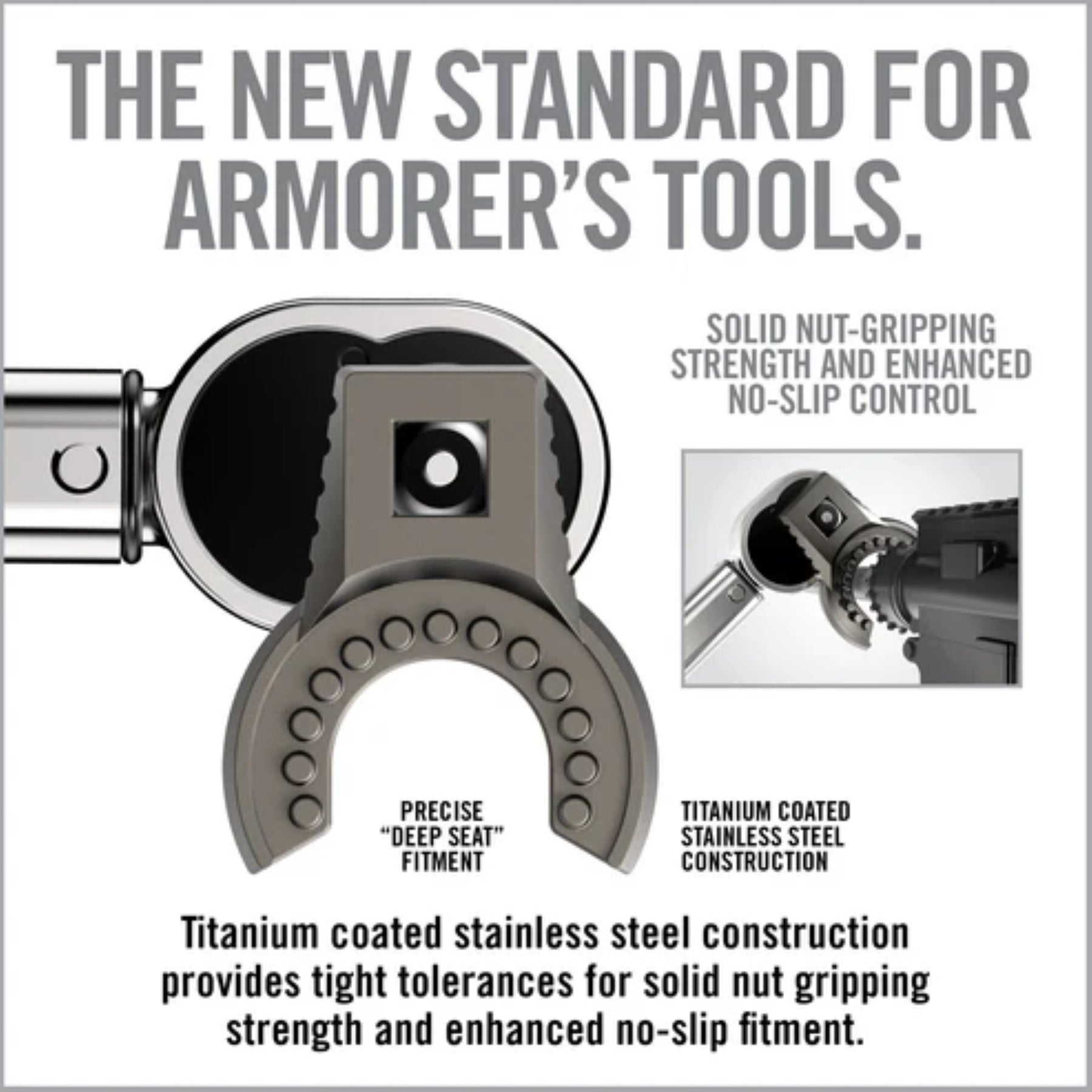REAL AVID | MASTER-FIT 5-PIECE A2 CROWFOOT WRENCH SET - Set di chiavi