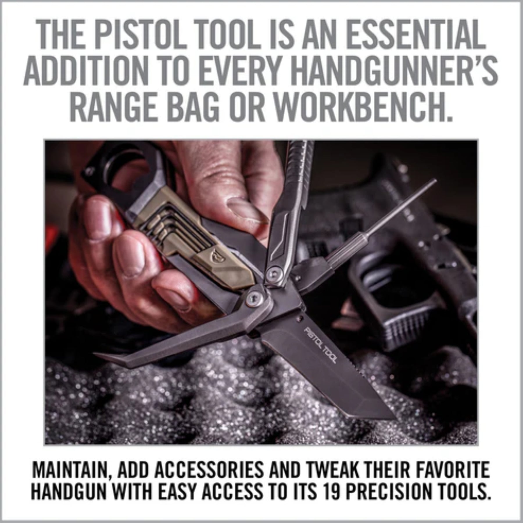 REAL AVID | THE PISTOL TOOL - Multi tool per pistole