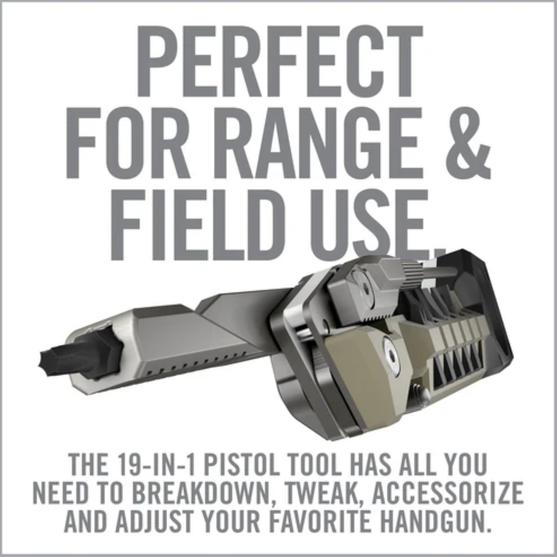 REAL AVID | THE PISTOL TOOL - Multi tool per pistole