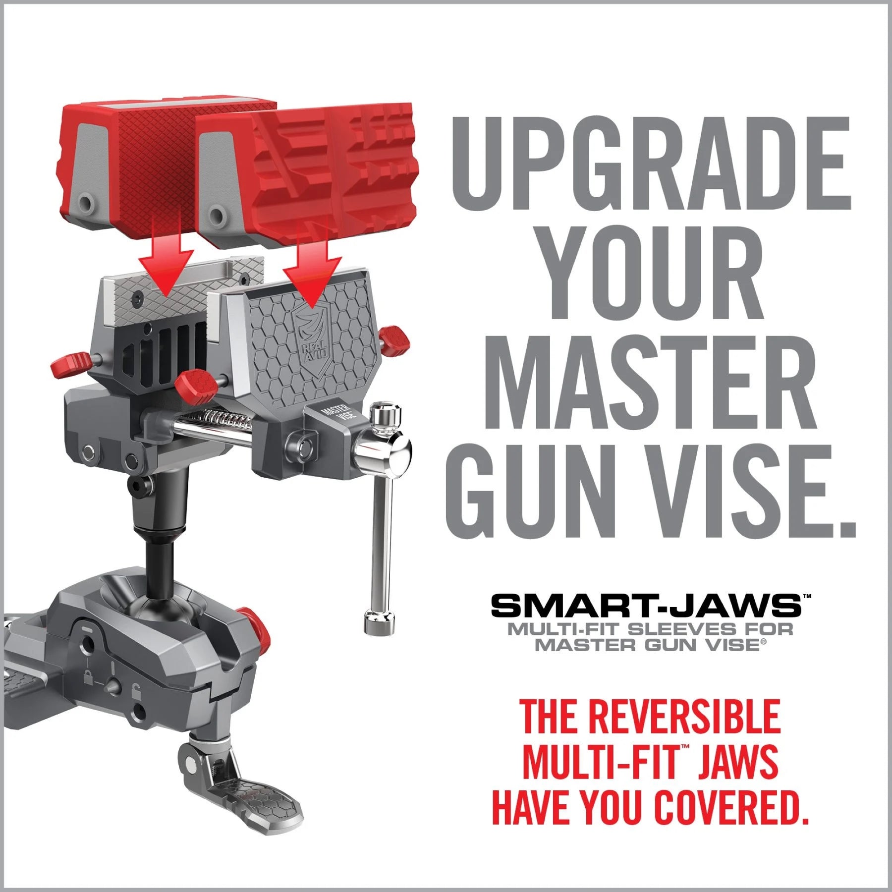 REAL AVID | SMART-JAWS MULTI-FIT - Ganasce per Master Gun Vise
