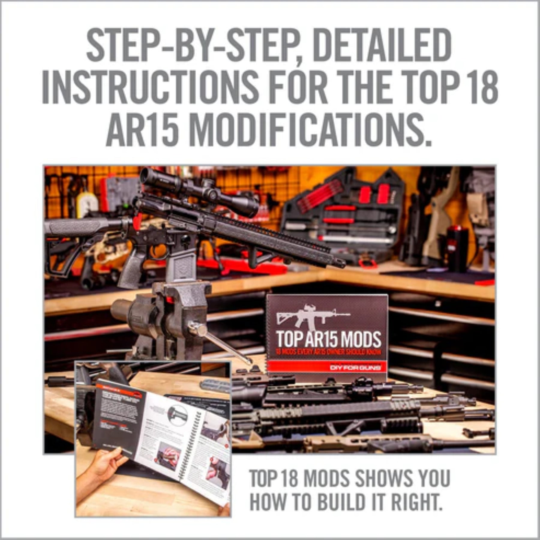 REAL AVID | TOP AR15 MODS - Mods book per AR15