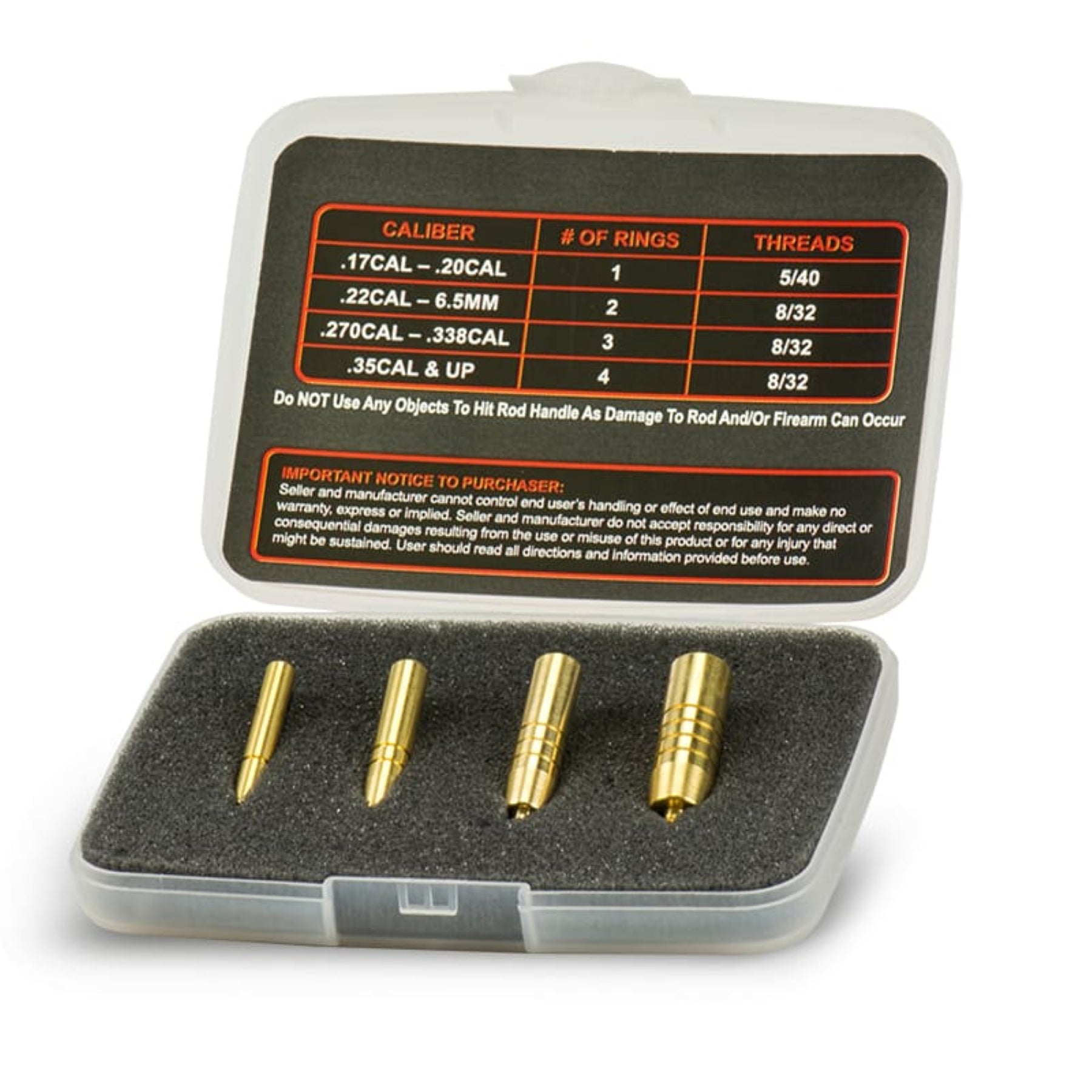 BORE TECH | BULLET KNOCK-OUT SET - Proiettili Knock-Out
