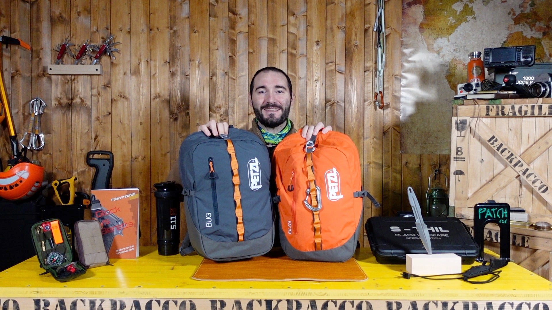 Paolo di Backpacco spiega i petzl Bug