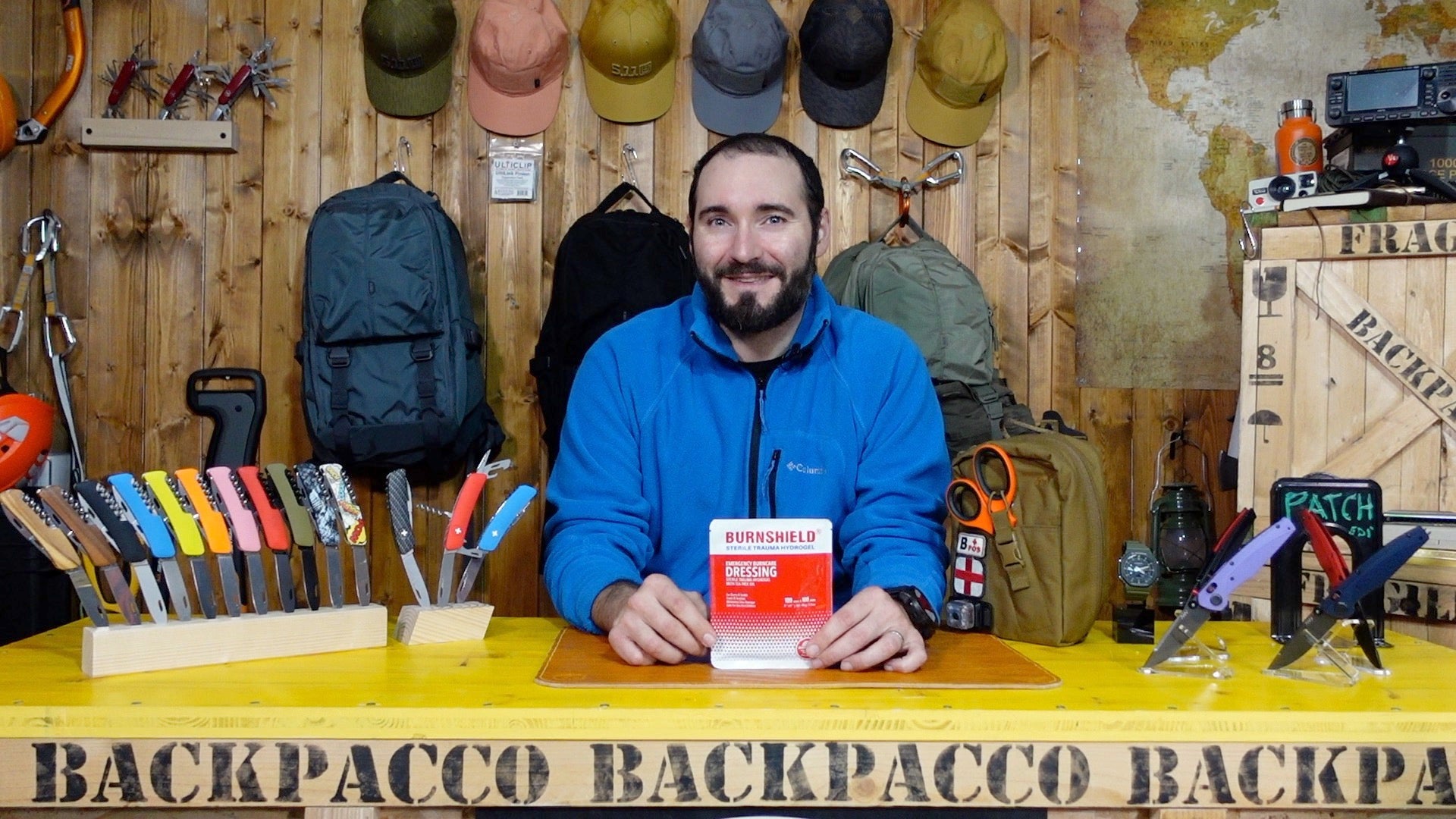 Paolo di Backpacco spiega il Burnshield