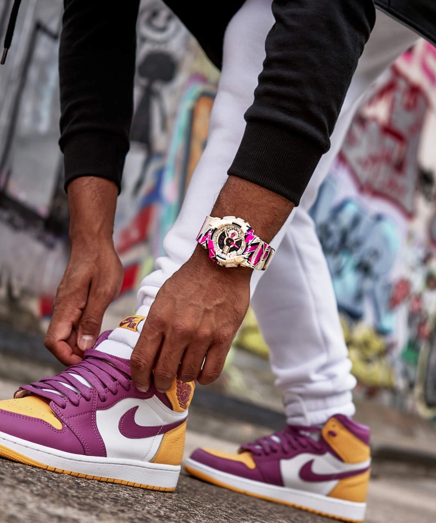 CASIO GA-110SS-1A IN USO