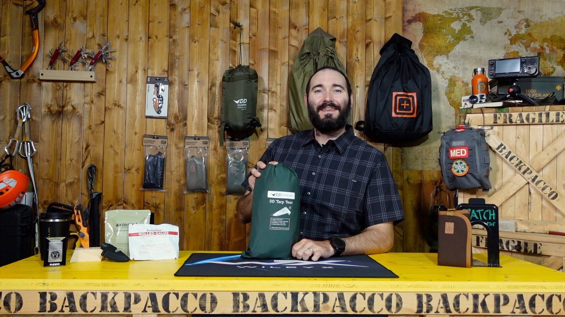 Paolo di Backpacco spiega la DD SUPERLIGHT TARP TENT