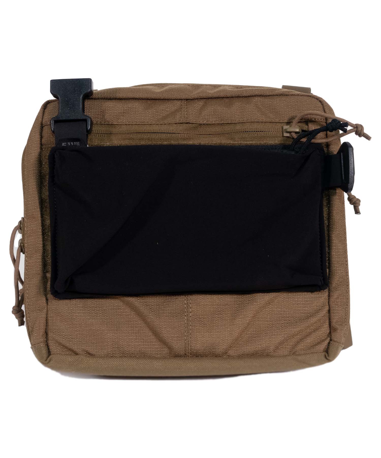 Borsello Double Deploy nero applicato su tasca Utility 9x9 Gear Set Kangaroo