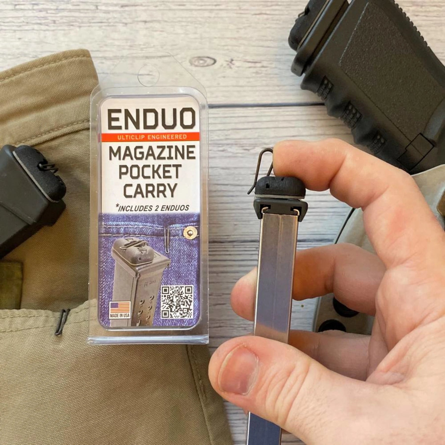 ULTICLIP | ENDUO MAGAZINE POCKET CARRY