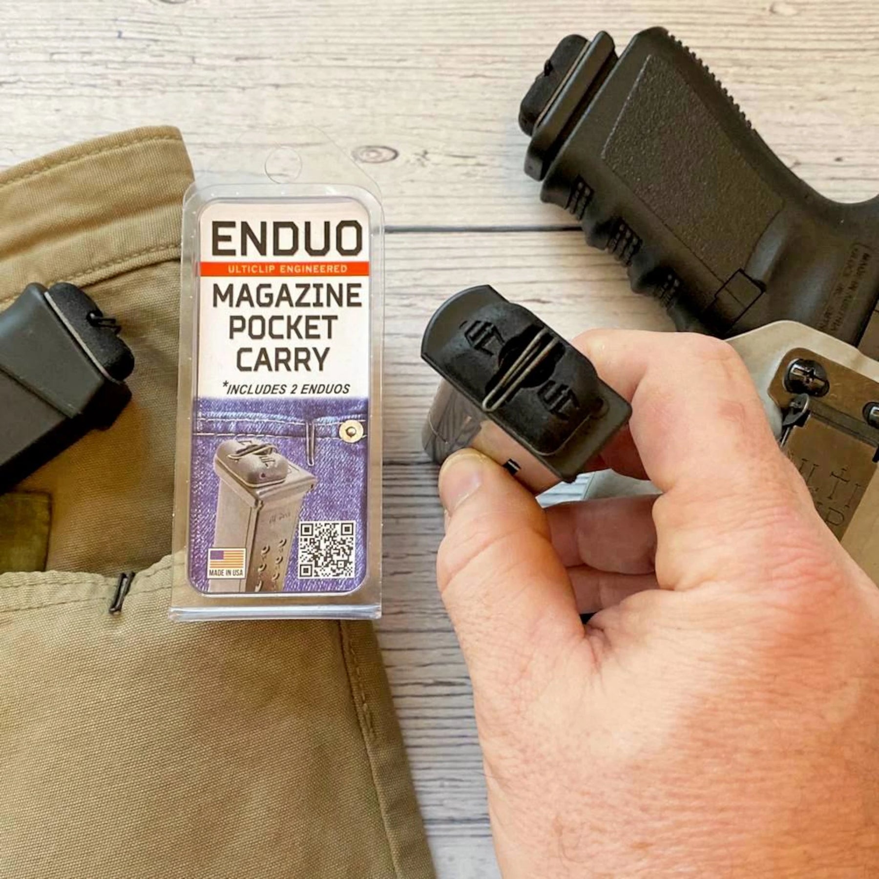 ULTICLIP | ENDUO MAGAZINE POCKET CARRY