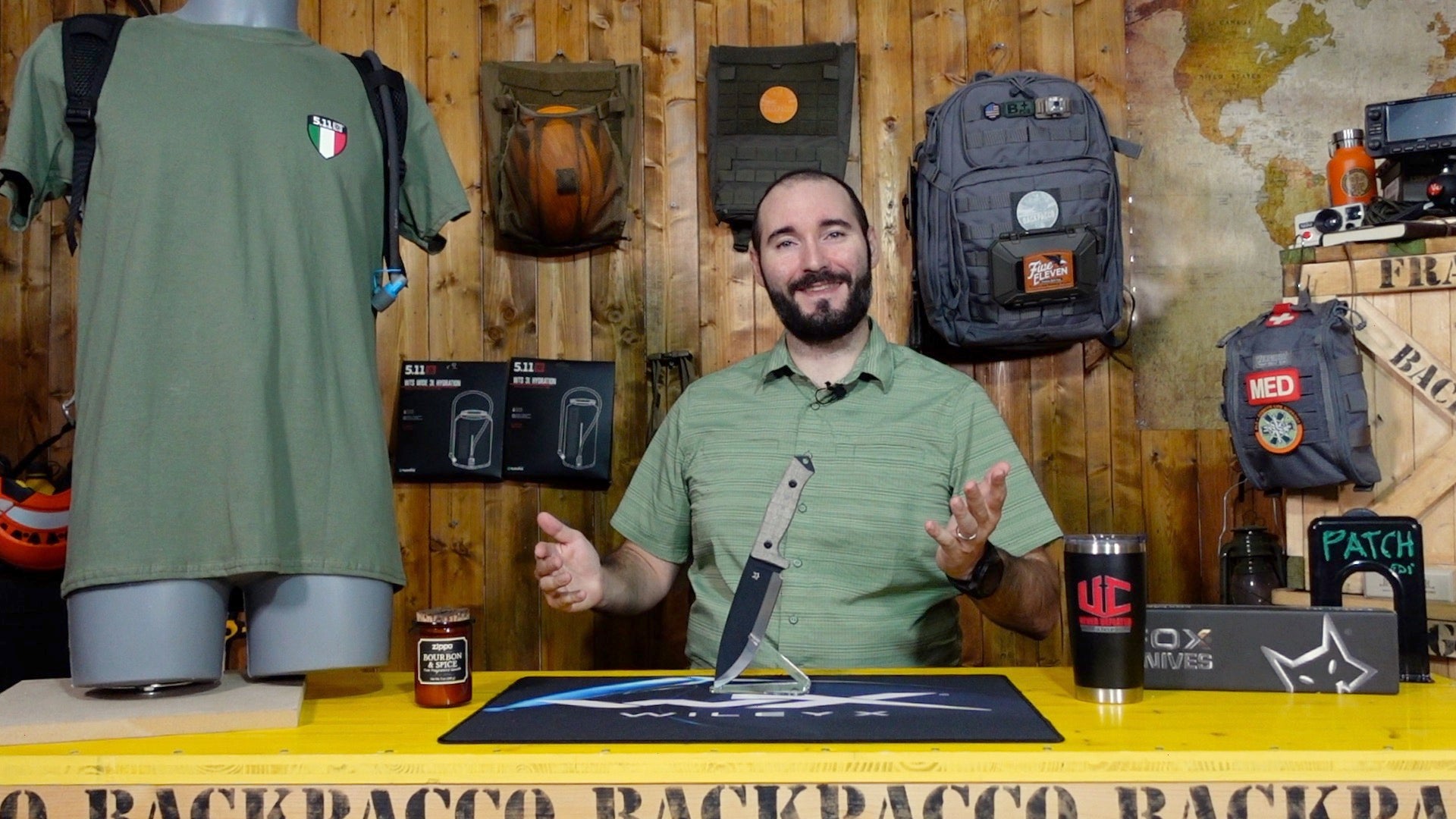 Paolo di Backpacco spiega il FOX | BUSHMAN - Coltello a lama fissa