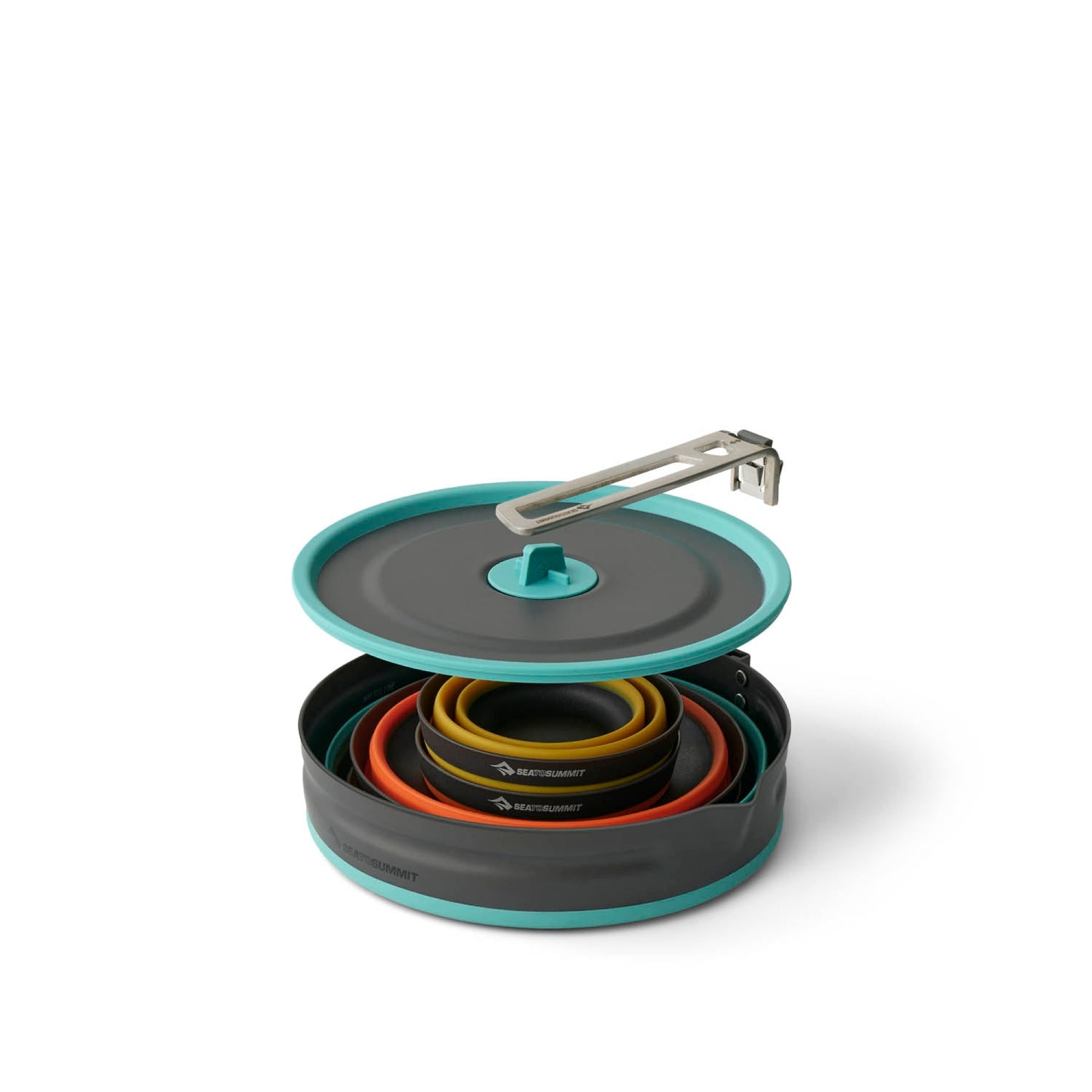SEA TO SUMMIT | FRONTIER UL COLLAPSIBLE ONE POT COOK SET - Set da cucina, 5 pezzi