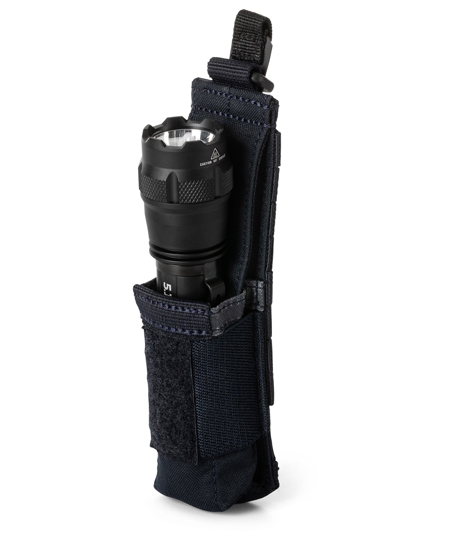Flex Flashlight Pouch con flap ripiegata
