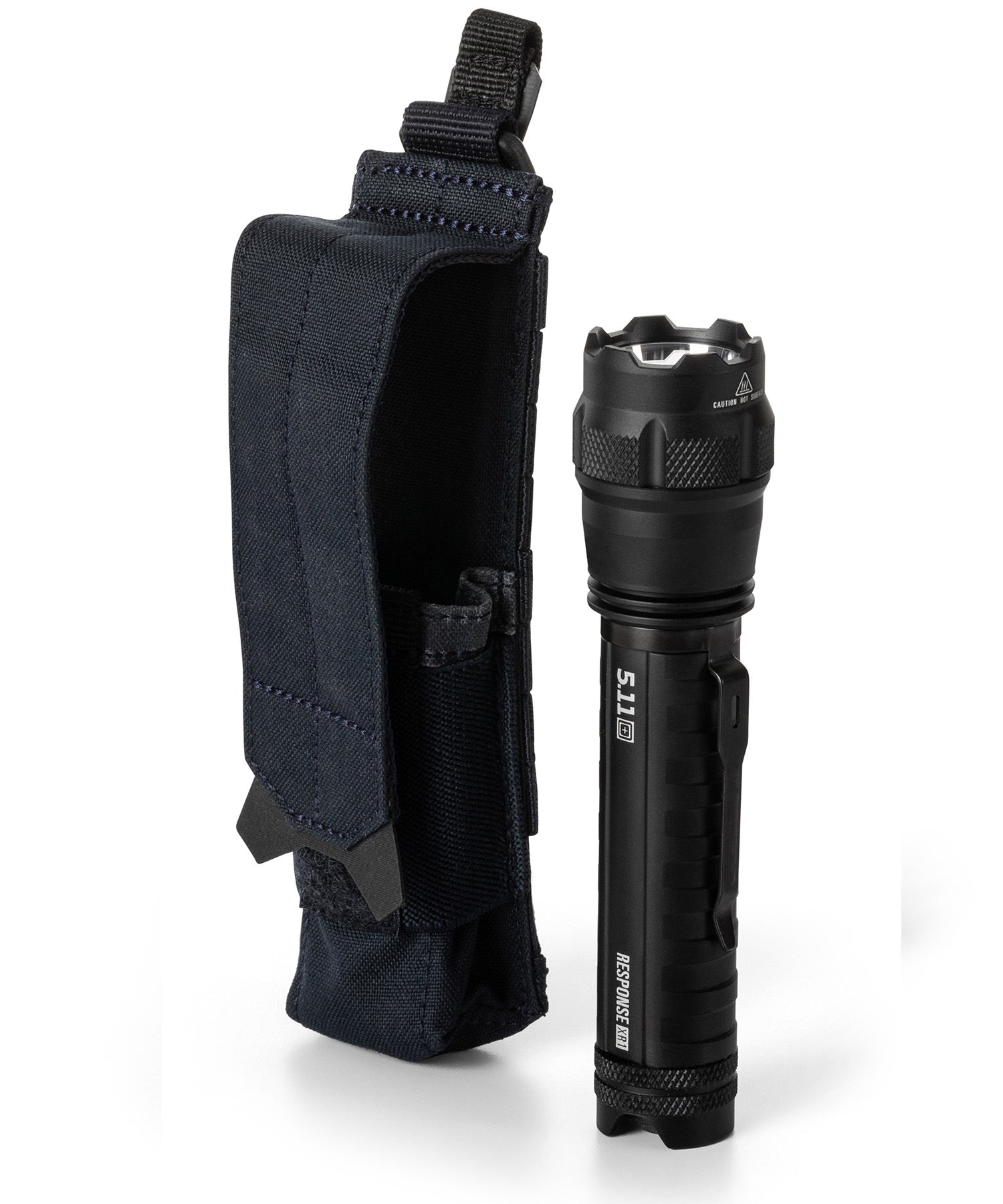 Flex Flashlight Pouch con torcia al fianco in piedi