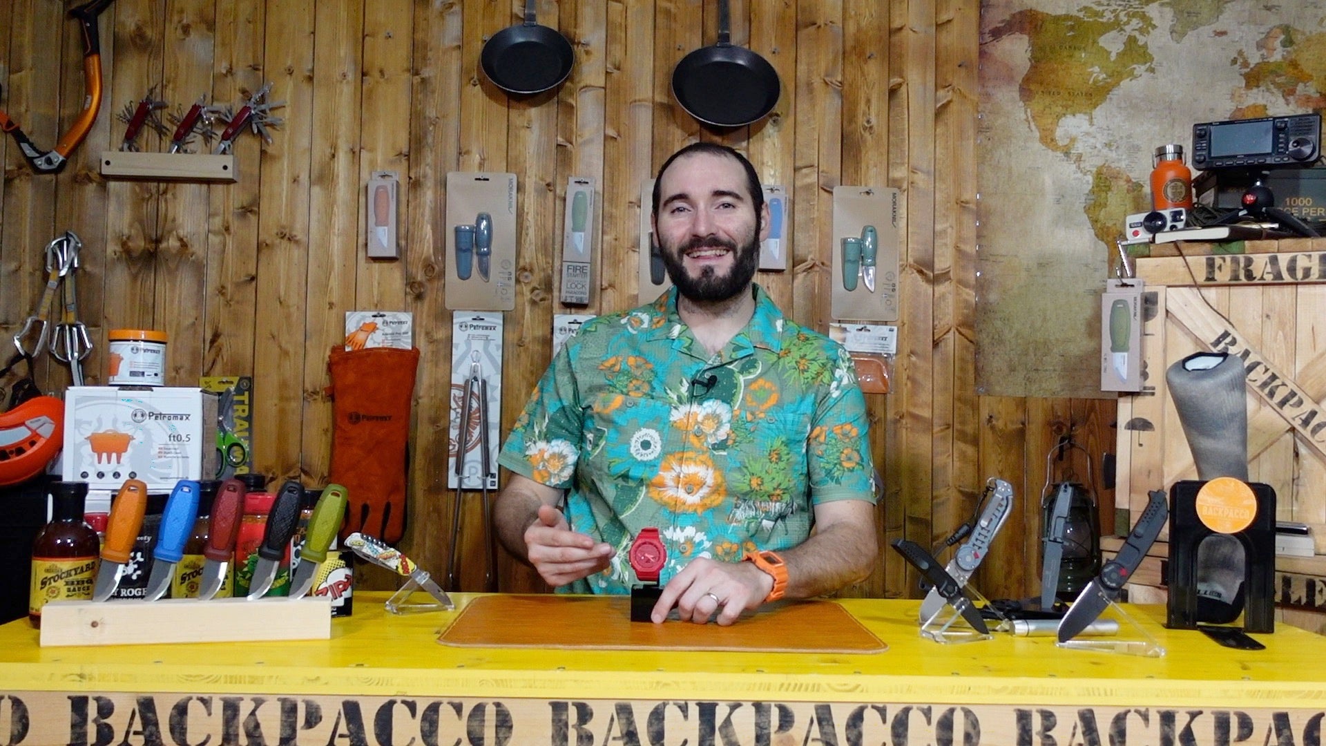 Paolo di backpacco spiega il casio ga-2100-4aer