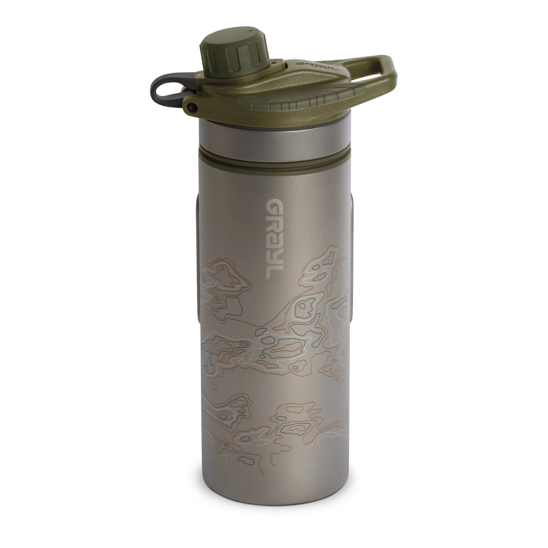 Grayl | GeoPress TI PURIFIER - Borraccia filtrante da 710 ml in titanio