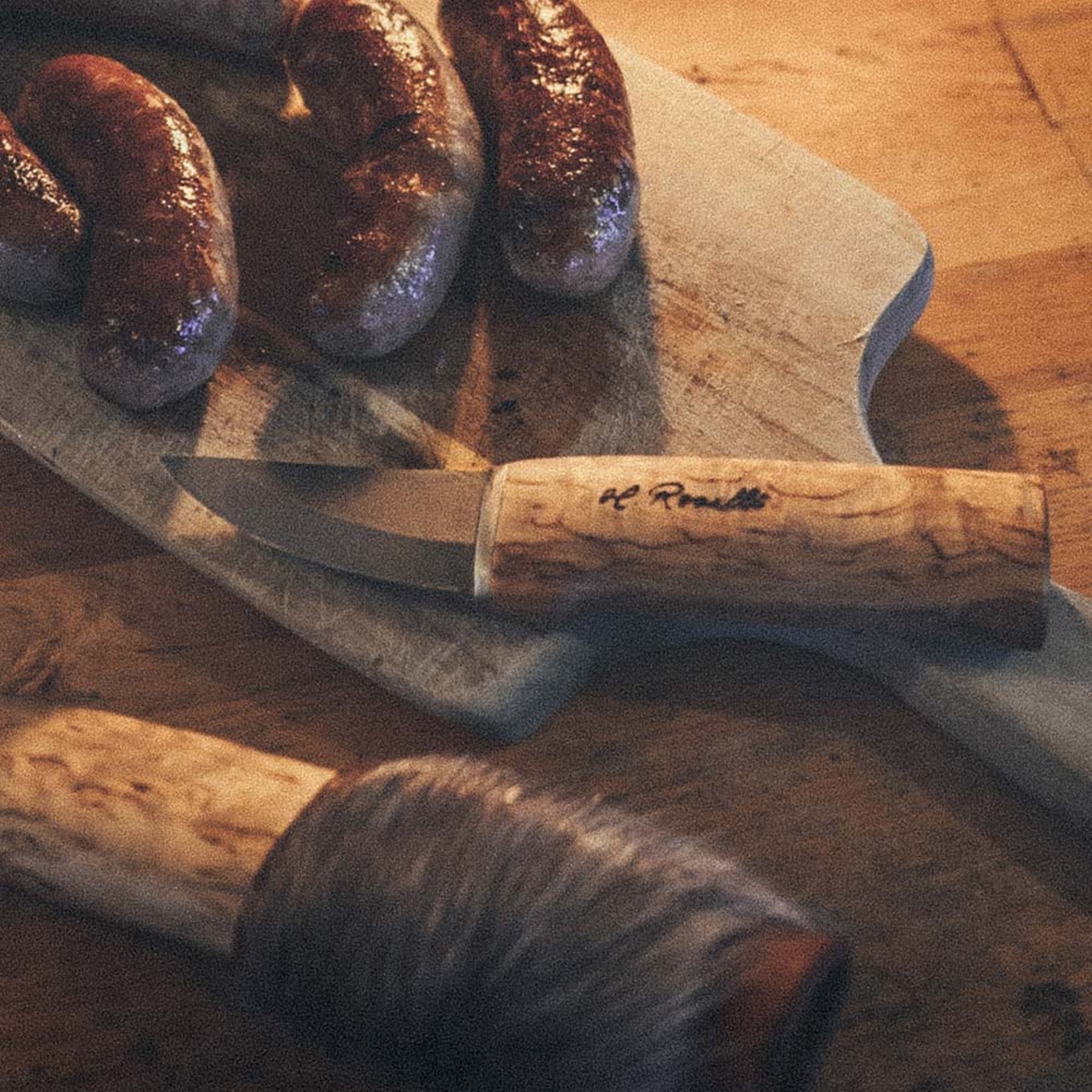 ROSELLI | GRANDFATHER KNIFE - Coltello a lama fissa in confezione regalo