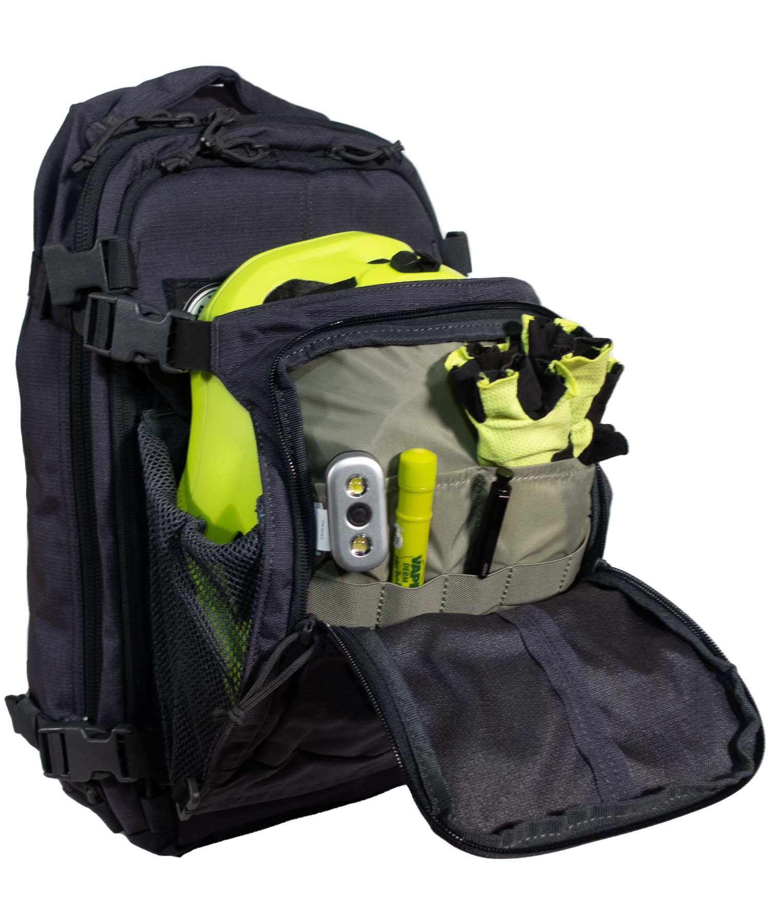 Tasca Helmet Shove-it organizzata per la mountain bike