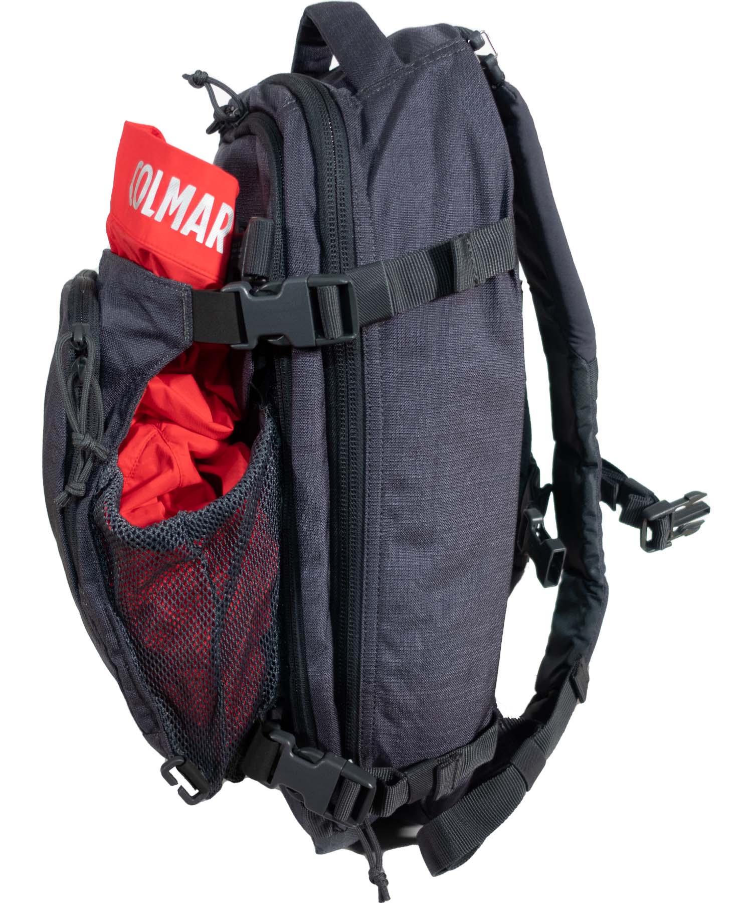 Tasca Helmet usata per un soft shell Colmar