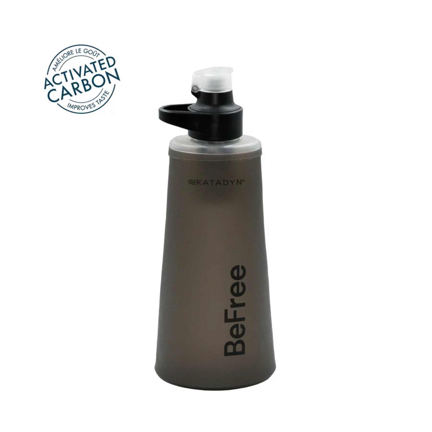 KATADYN | BEFREE AC 1.0 L BLACK EDITION - Borraccia filtrante con carboni attivi