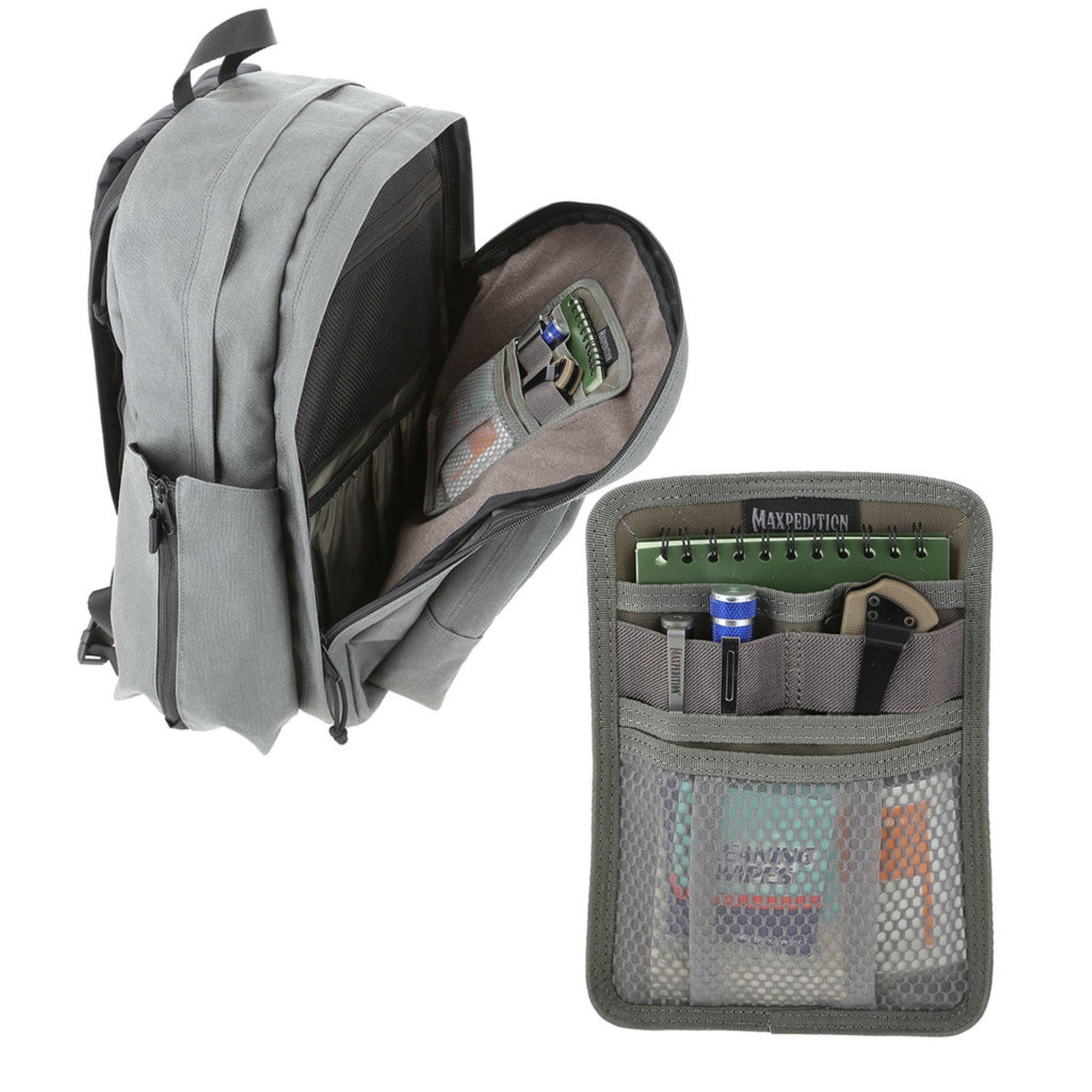 MAXPEDITION | ENTITY™ HOOK & LOOP LOW PROFILE PANEL - Pannello utility velcrato