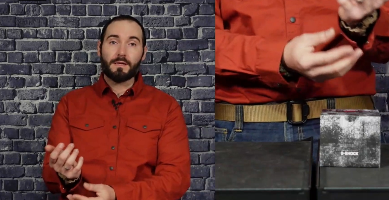 Copertina del video dove Paolo di backpacco spiega il casio ga-700ca-5a