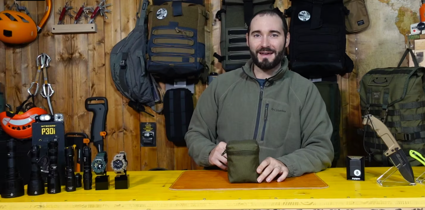 copertina dove Paolo di backpacco spiega la savotta utility pouch mini