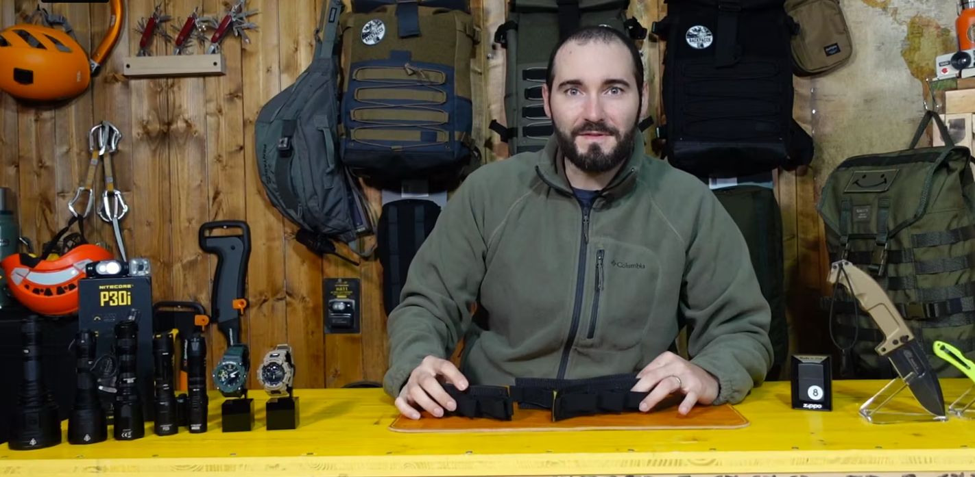 Copertina del video dove Paolo di backpacco spiega i savotta elastic organizer