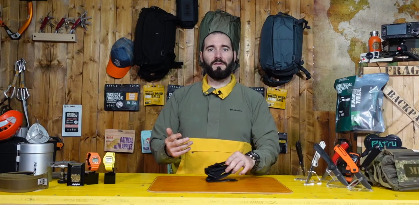 copertina del video dove paolo di backpacco spiega il tourniquet sof della tacmed