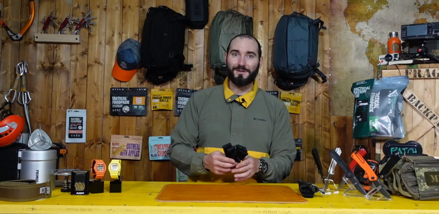 copertina del video dove paolo di backpacco spiega il k9 torniquet