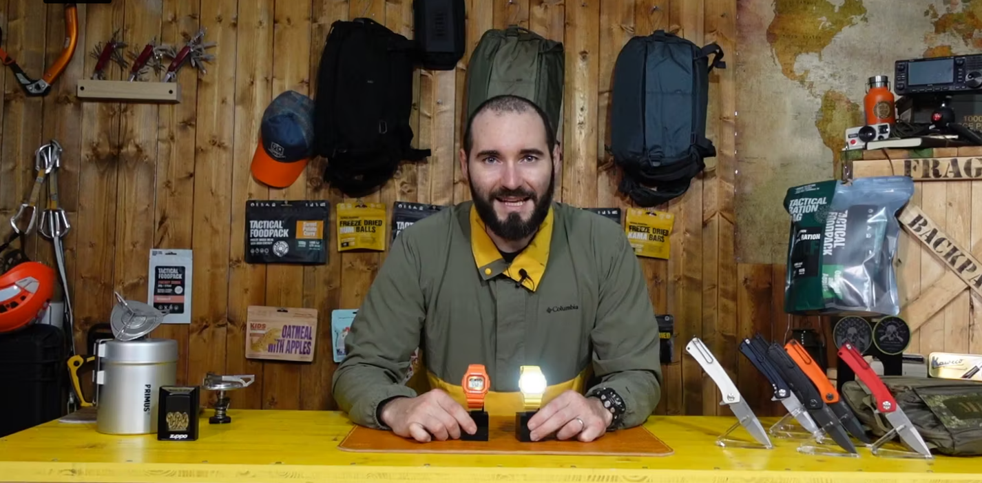 video dove paolo di backpacco spiega i g-shock g-lide